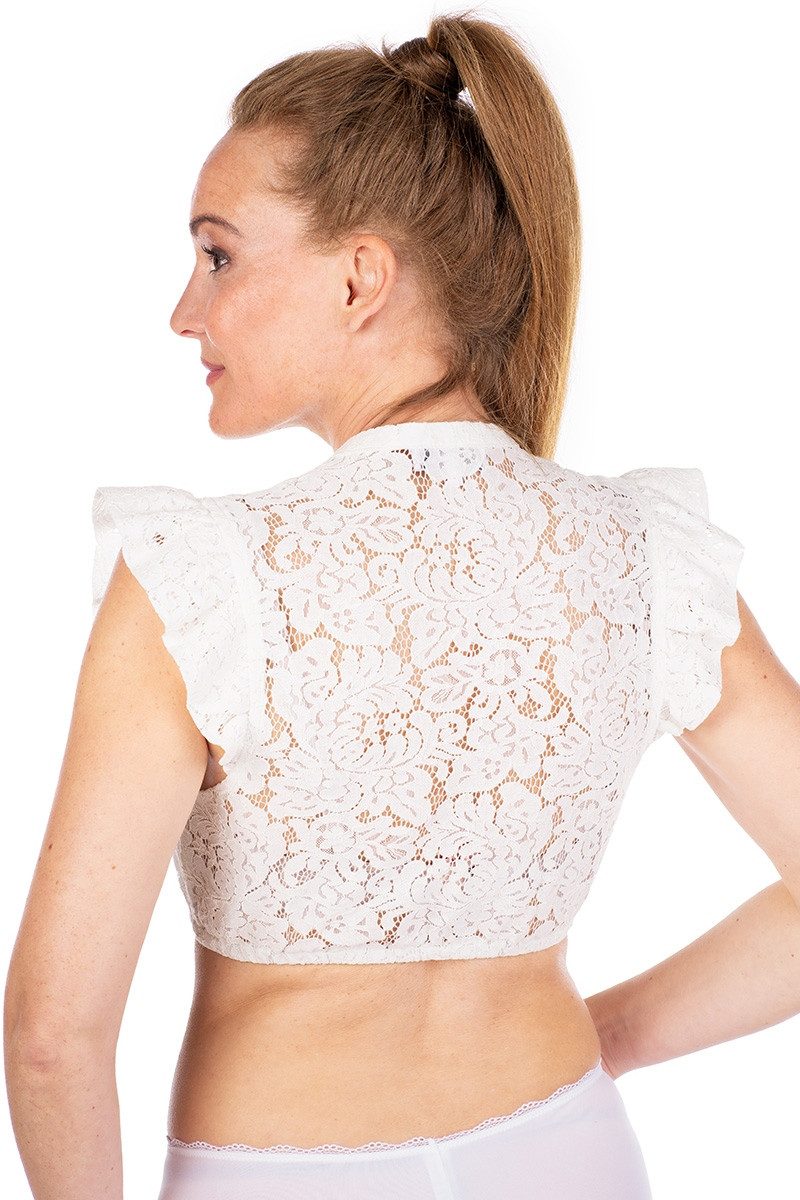 MarJo Dirndlbluse Dirndlbluse - SEGNITZ - offweiß günstig online kaufen