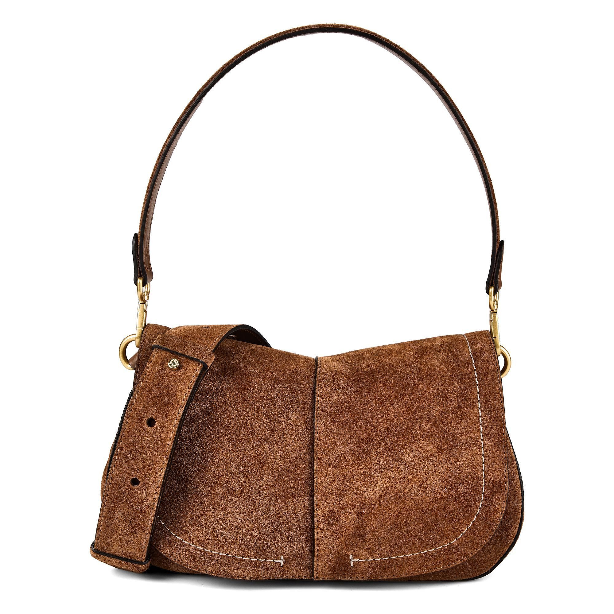 GIANNI CHIARINI Schultertasche Helena Round, Leder