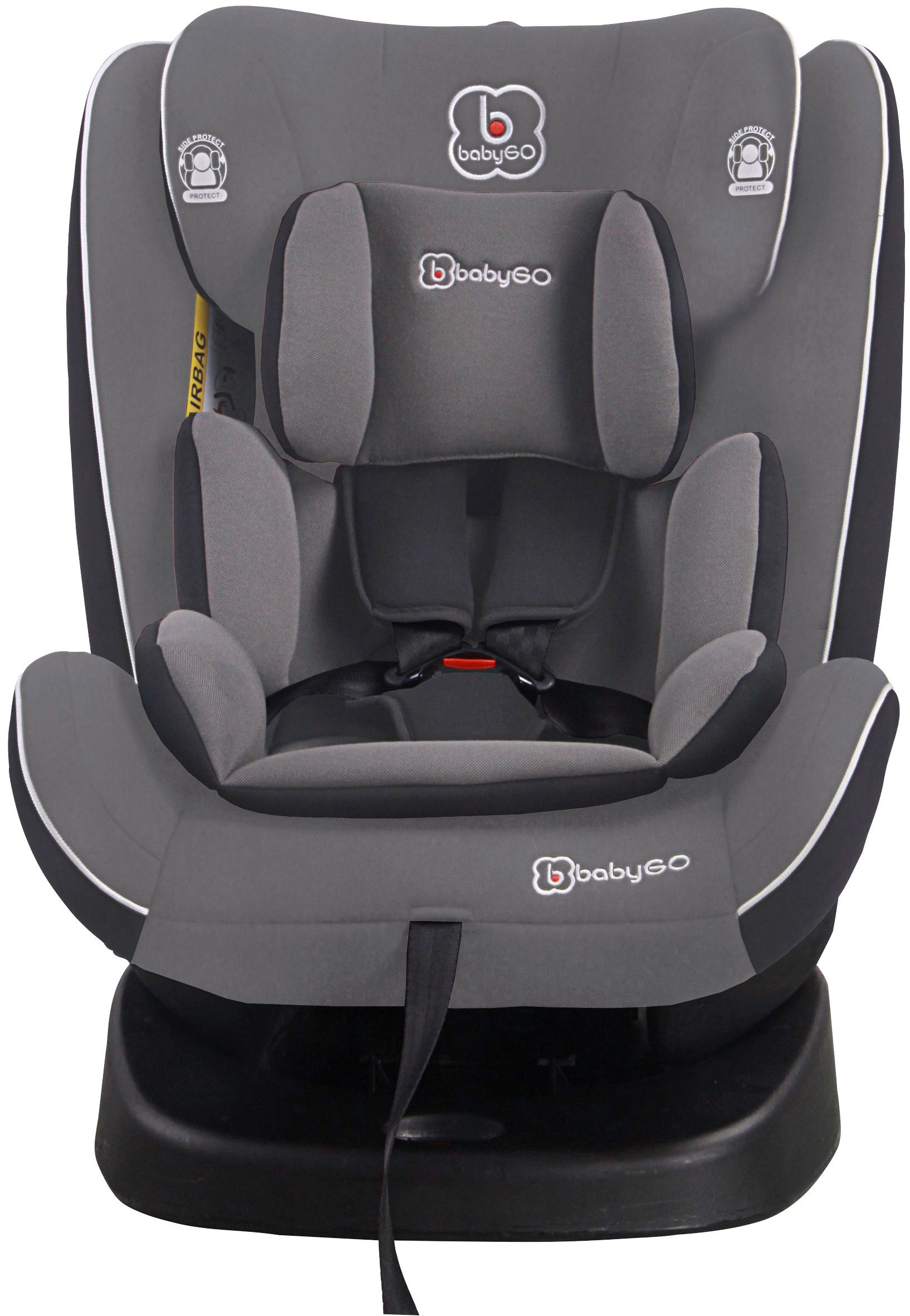 BabyGo Autokindersitz Nova, ab: 15 kg, bis: 36 kg, vorwärts für 15-36 kg,  rückwärts für 0-18 kg, Komfortables Ein- und Aussteigen, dank  360°-drehbarem Sitz
