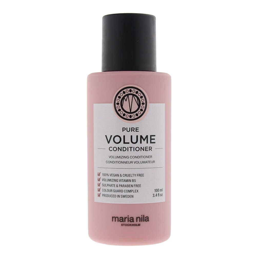 Maria Nila Haarshampoo Balsam pentru par Pure Volume, 100ml