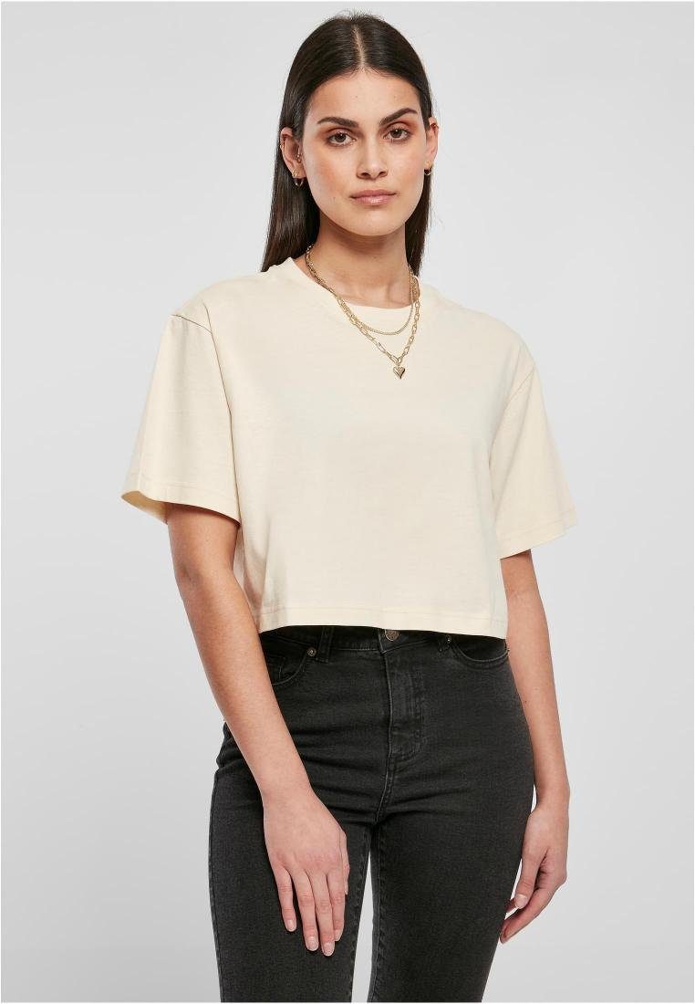 URBAN CLASSICS Rundhalsshirt Damen Short Oversized T-Shirt
