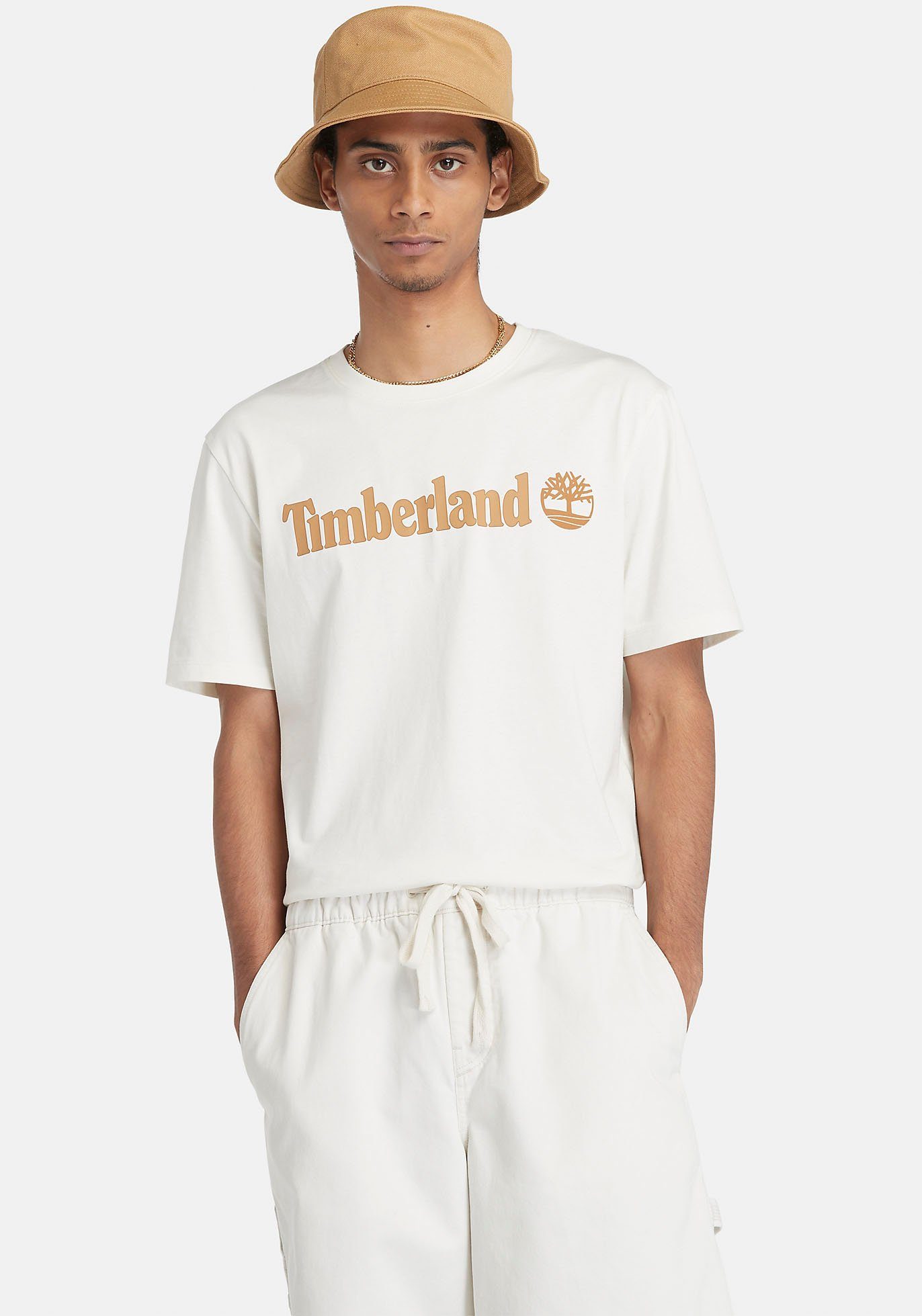 Timberland T-Shirt KENNEBEC RIVER Linear Logo Short Sl