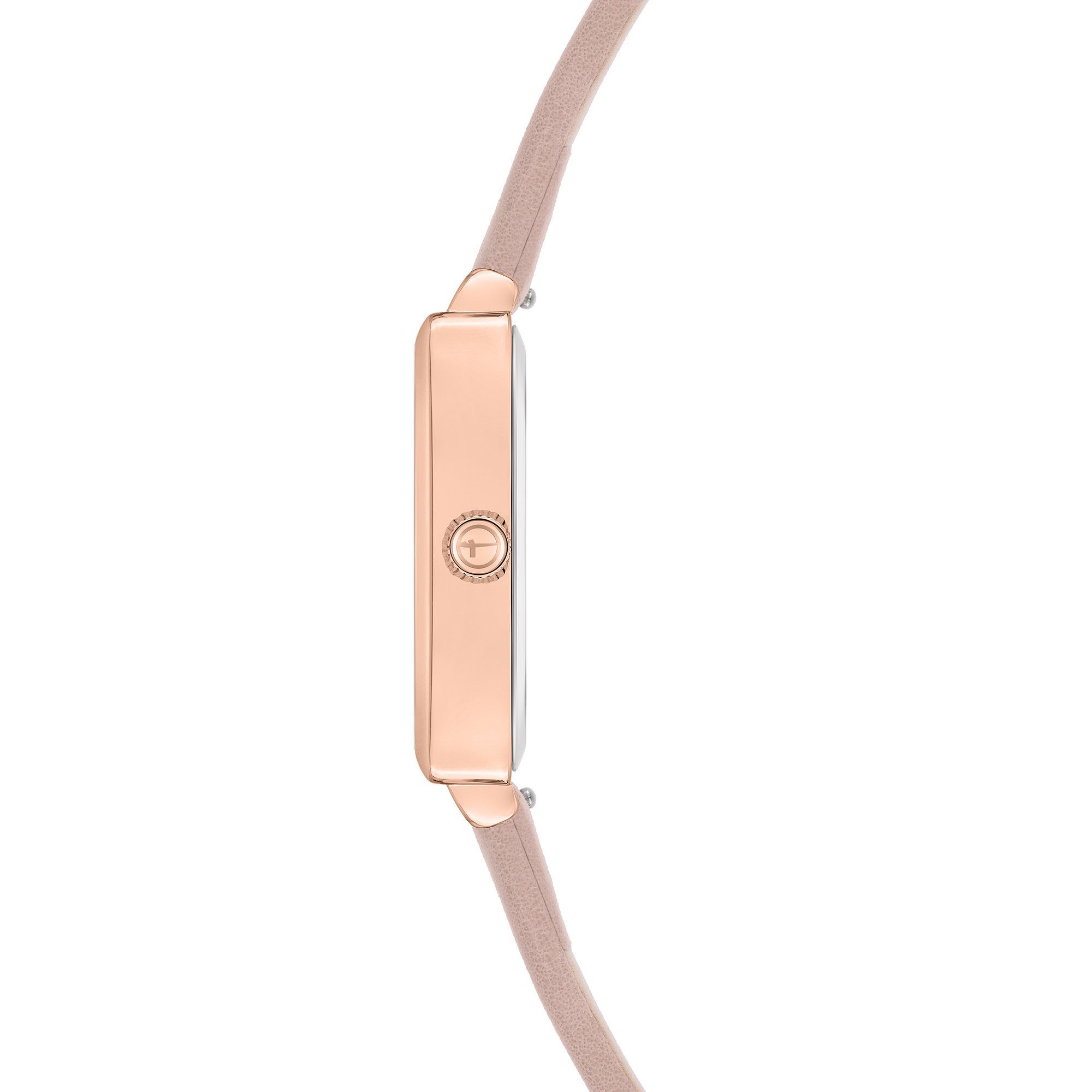 Armbanduhr Tamaris beige Quarzuhr