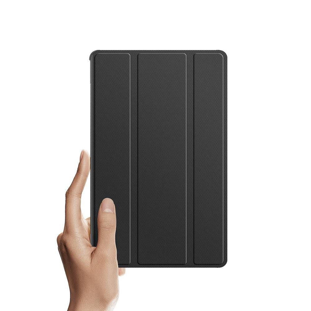 Dux Ducis Tablet-Hülle kompatibel mit Samsung Galaxy Tab S7 FE 12,4 Zoll, Tri-Fold Stand, Smart Sleep/Wake, Stifthalter, transparente Rückseite – Bild 5 von 5