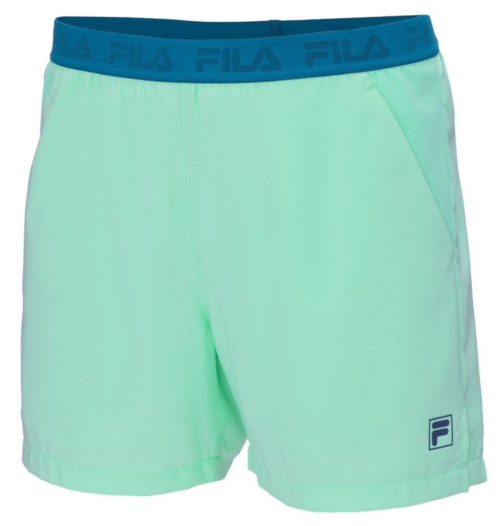 Fila Шорты Tennishose Jarno (4-Wege-Stretch) kurz grün Herren