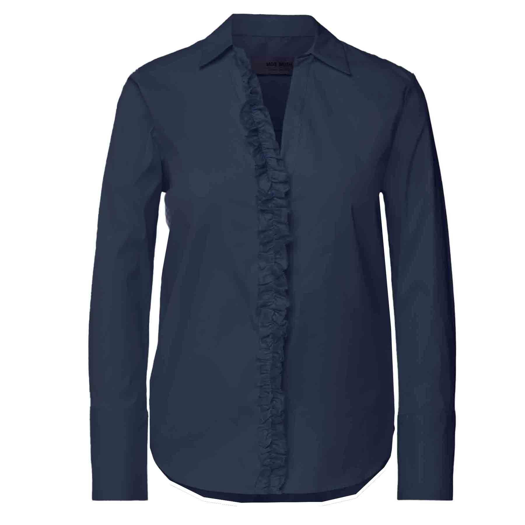 Mos Mosh Langarmbluse Bluse SYBEL mit Baumwolle günstig online kaufen