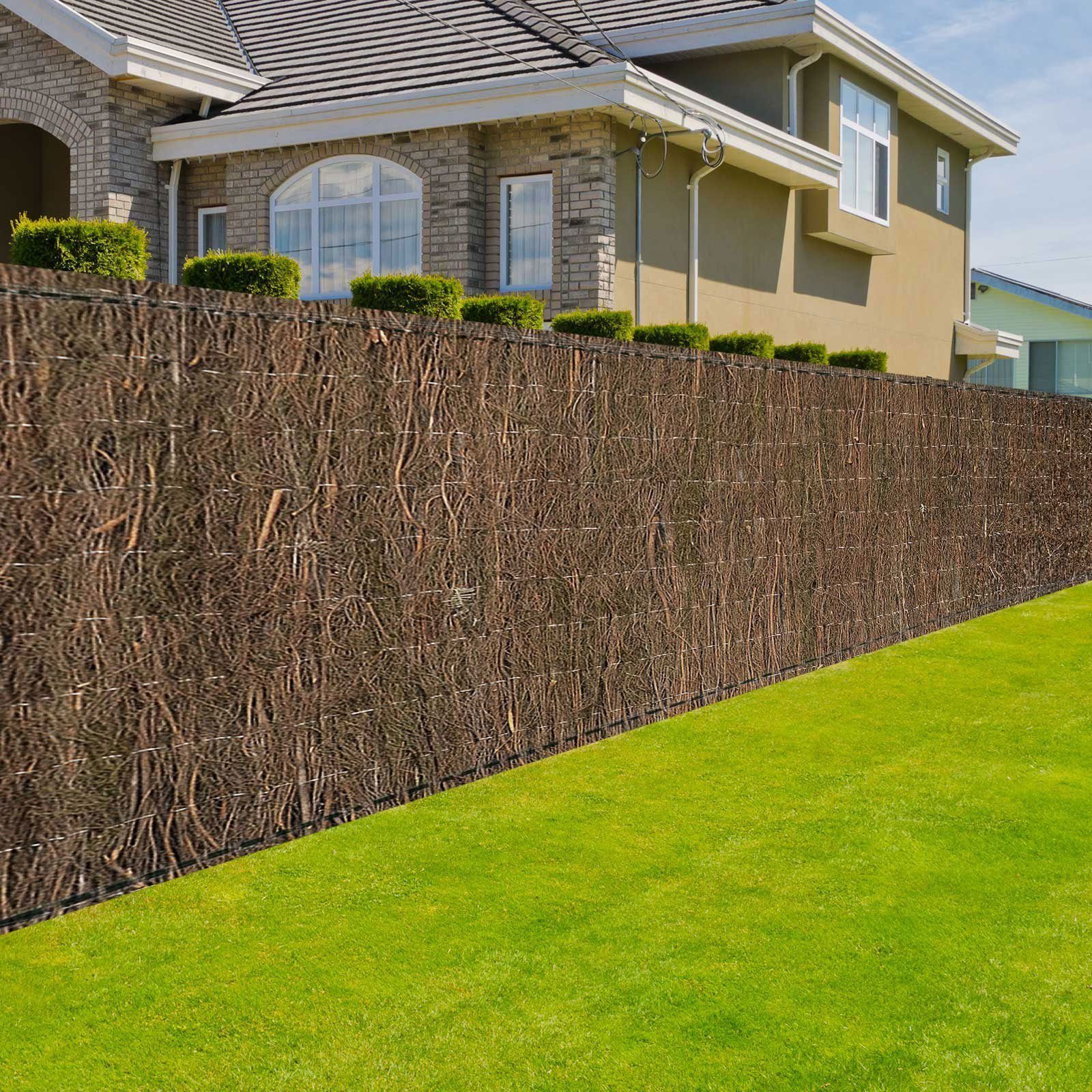 Kubus Sichtschutzzaunmatten Heidekrautmatte, Wetterfest günstig online kaufen