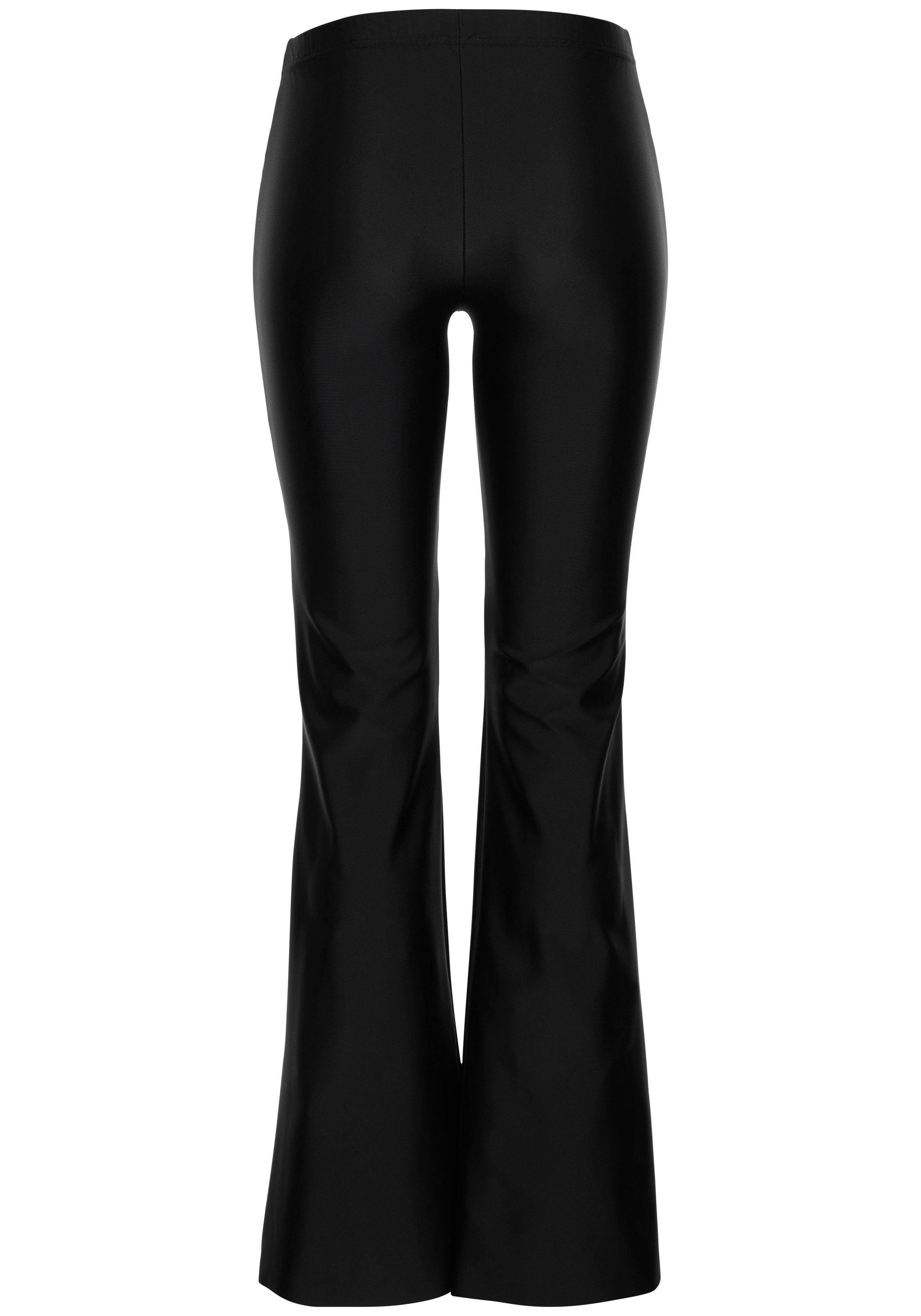 LASCANA Jazzpants Blickdicht, glatter Stoff, leichter Formeffekt (1-tlg., bis Gr. 52/54) aus leicht glänzender Qualität, Loungewear