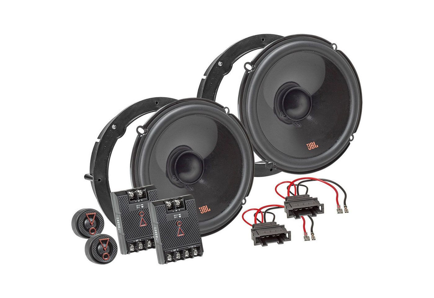 tomzz Audio JBL Stage3 607CF Set passt für VW Golf Polo Passat Amarok Jetta Lupo Auto-Lautsprecher