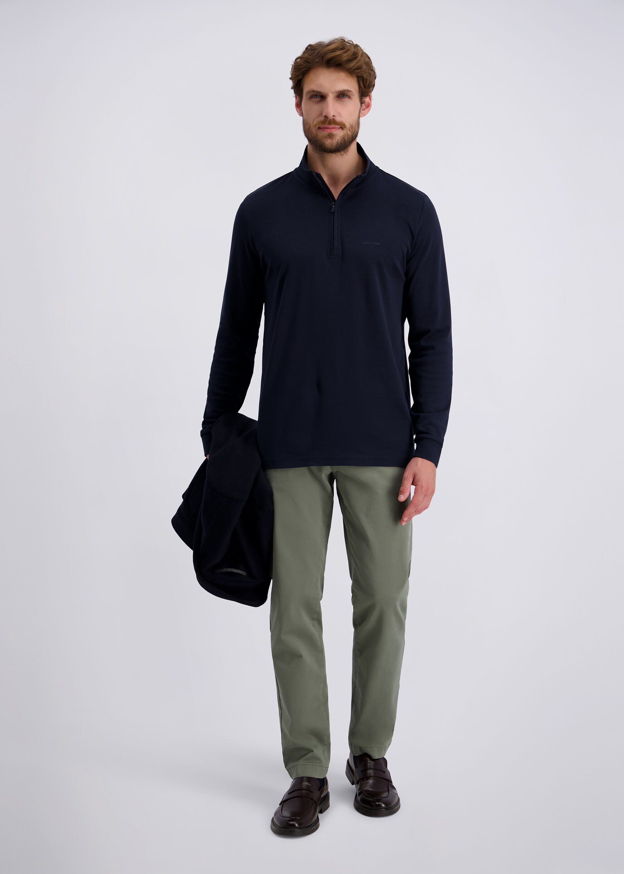 Pierre Cardin Sweatshirt (1-tlg) Lässiger Komfort