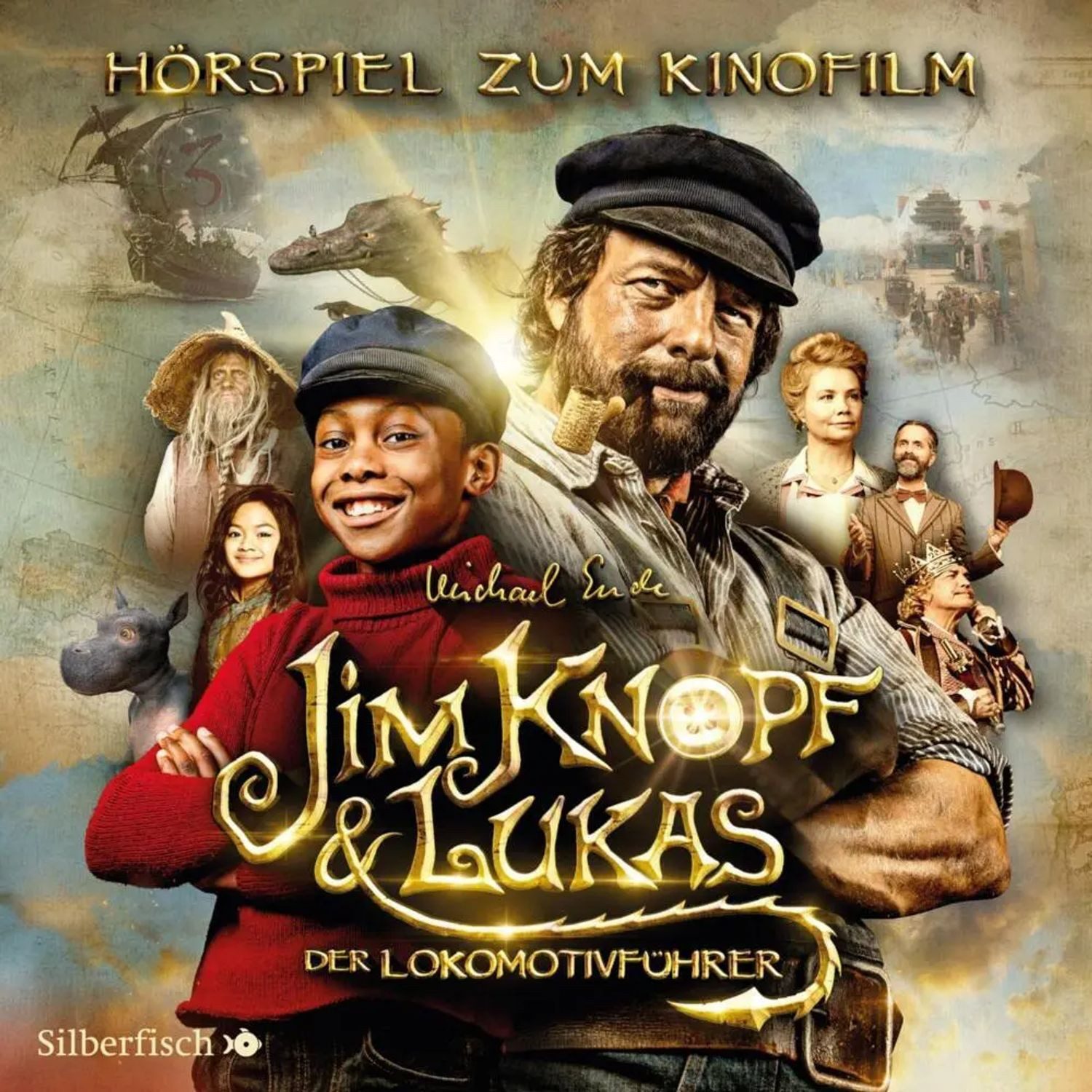 Silberfisch Verlag Hörspiel Jim Knopf und Lukas der Lokomotivführer - Das Filmhörspiel, 1 Audio-CD
