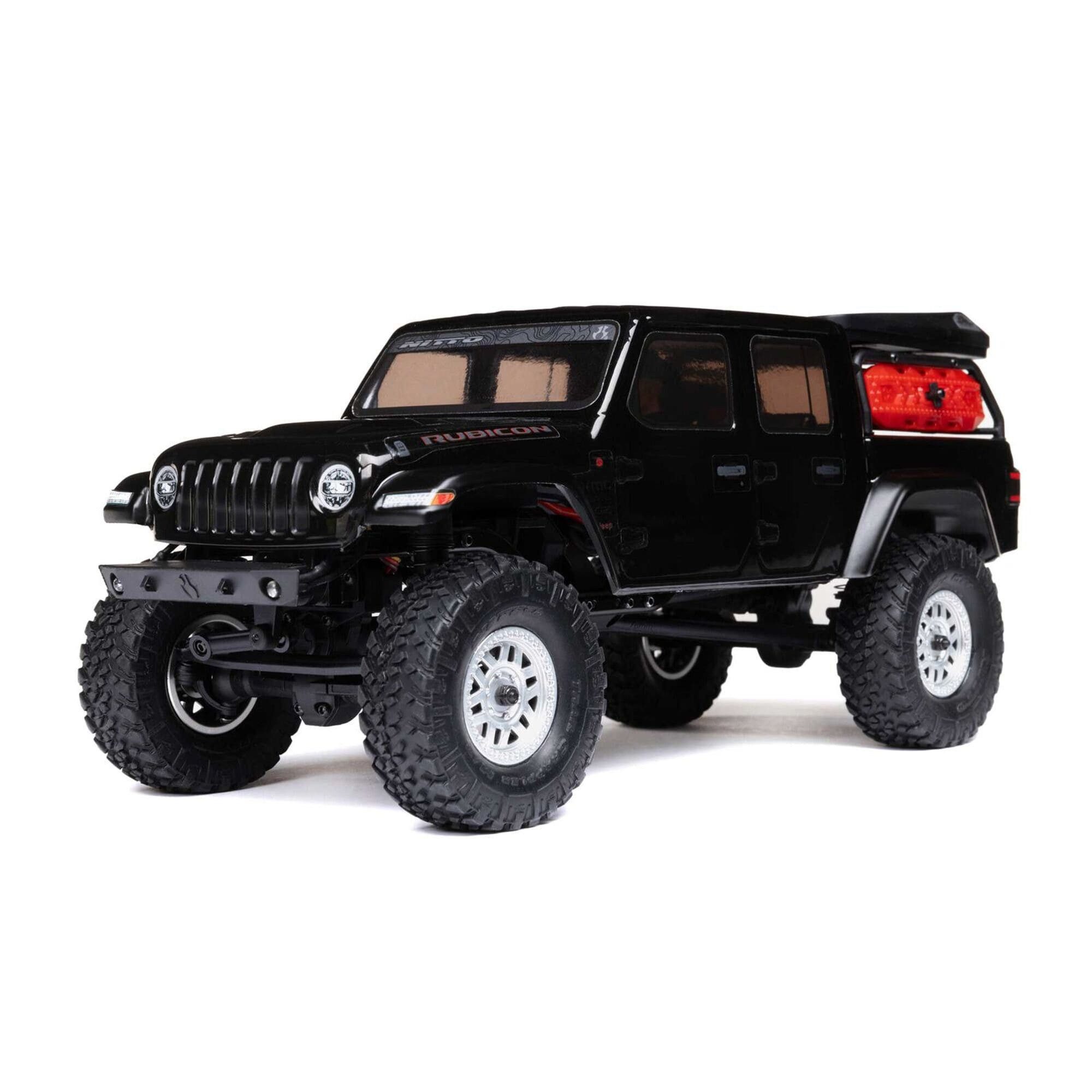 Axial RC-Buggy Axial 1:24 SCX24 Jeep JT Gladiator 4WD Rock Crawler Brushed RTR Black