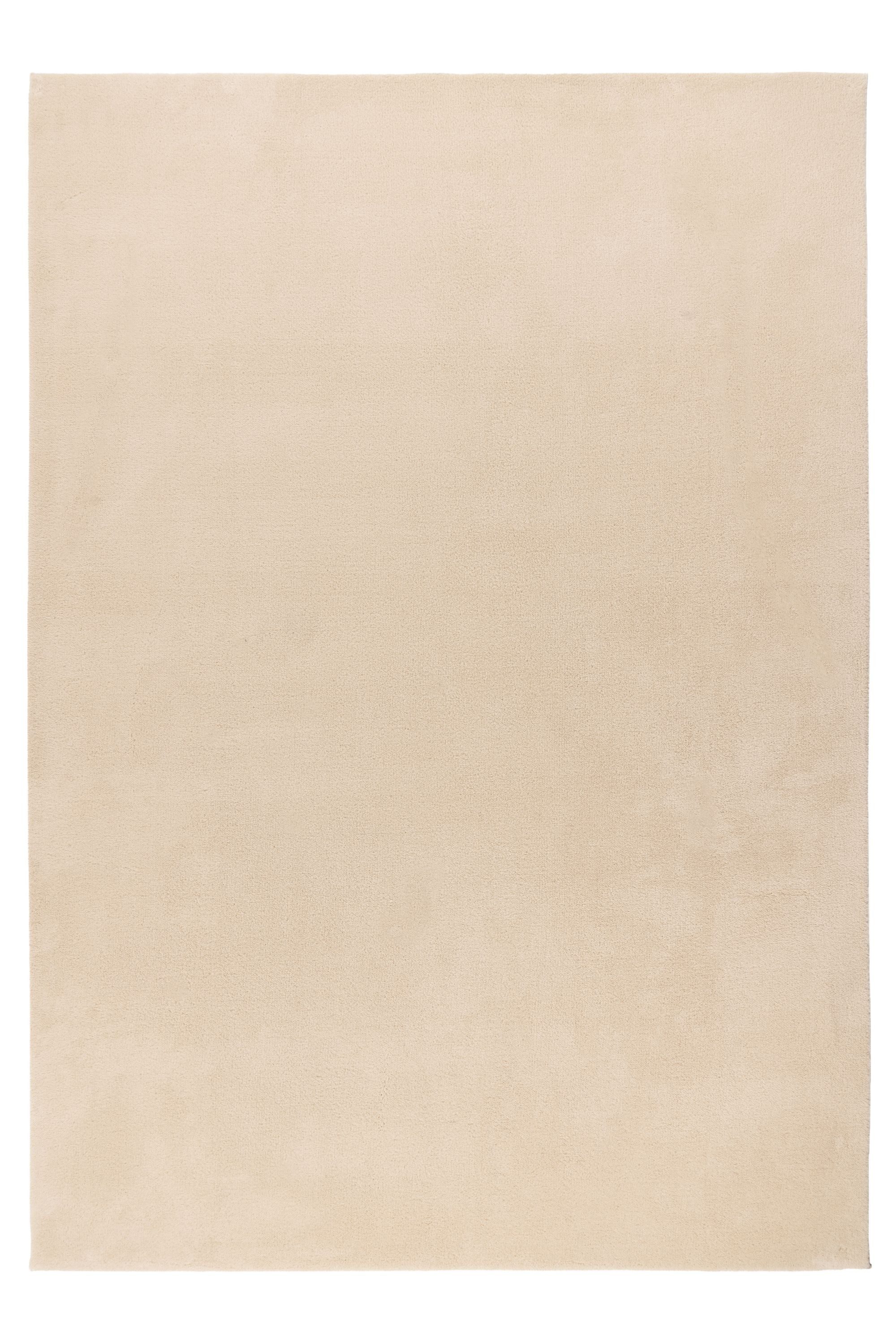 Kayoom Teppich Earthquake 225, rechteckig, Höhe: 14 mm, auch als Läufer, dichter uni Kurzflor, Wohnzimmer