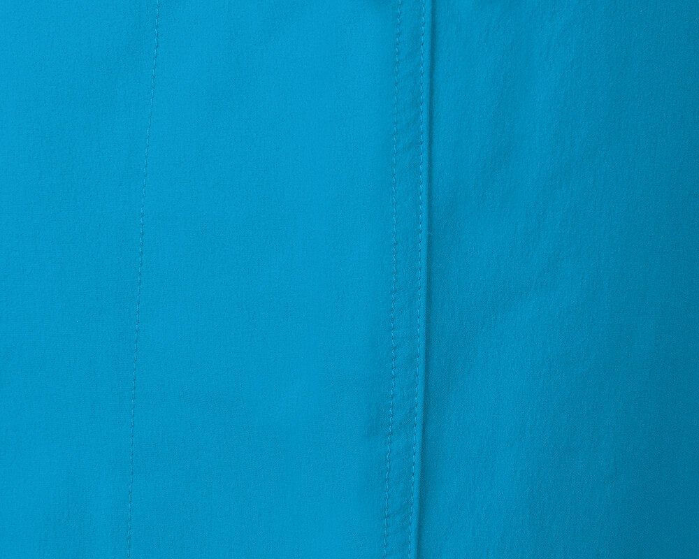 Bergson blau Zip-off-Hose Ozean Damen vielseitig (slim) pflegeleicht, Zipp-Off Normalgrößen, Wanderhose, YORK
