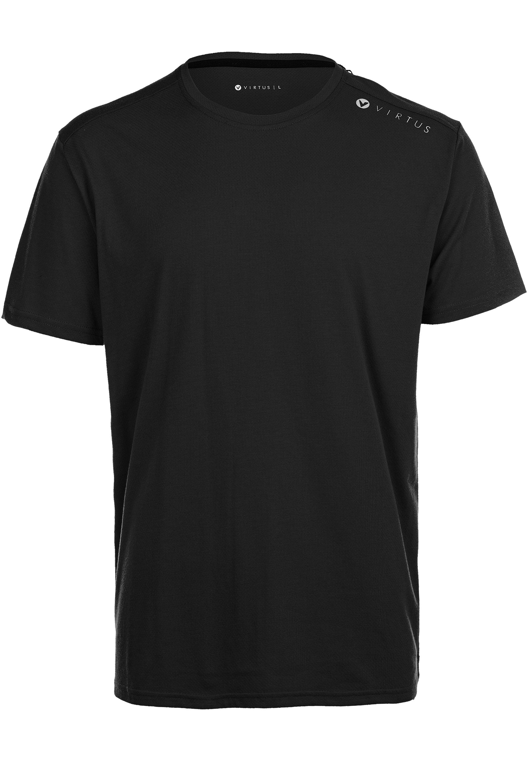 M QUICK Funktionsshirt Virtus Launcher schwarz DRY-Technologie mit (1-tlg)