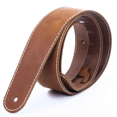 FAME Gitarrengurt, Strap Custom, 6 Cognac, Produktoptimierung