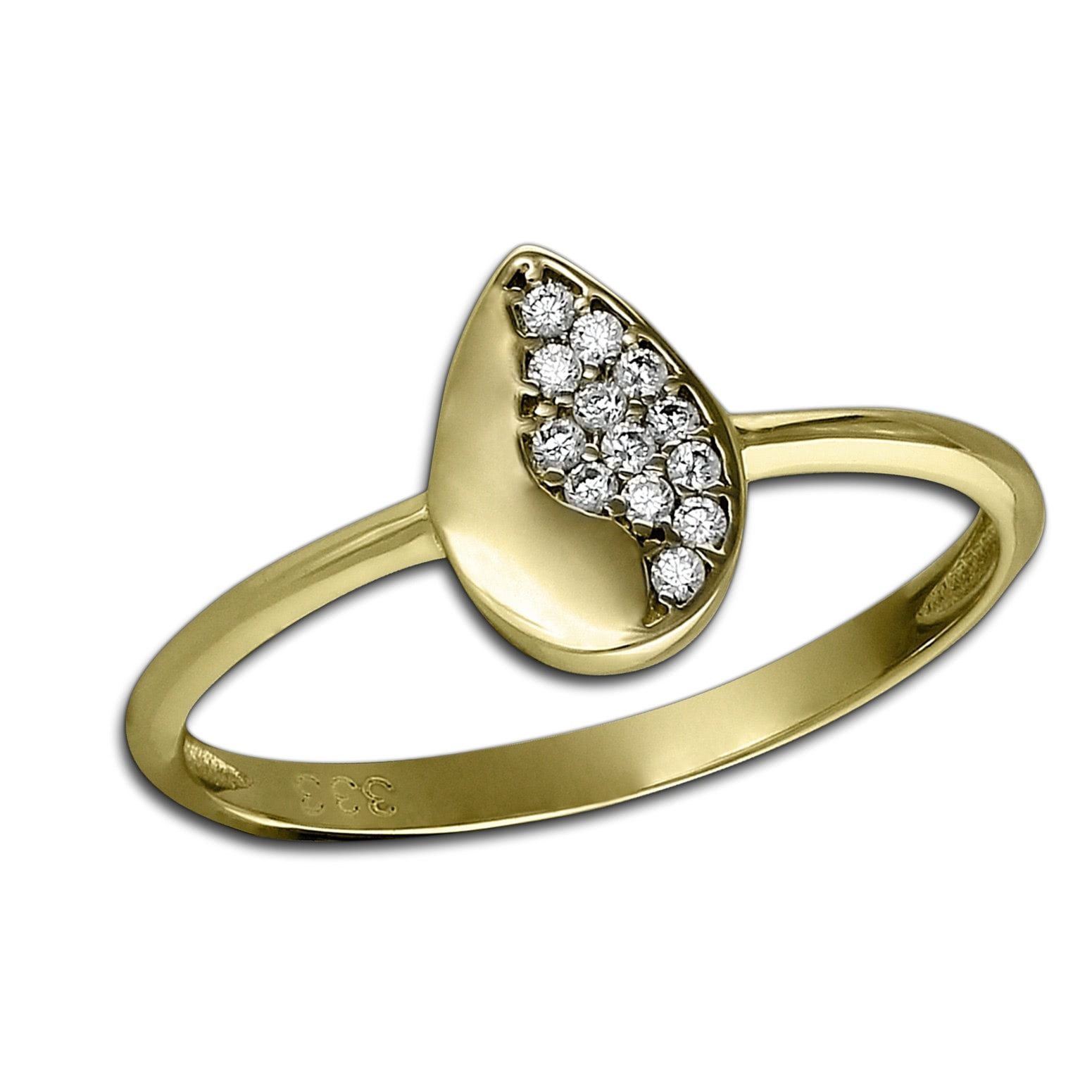 GoldDream Goldring GDR506YX GoldDream Gelbgold Damenring Blatt 8Kt (Fingerr günstig online kaufen