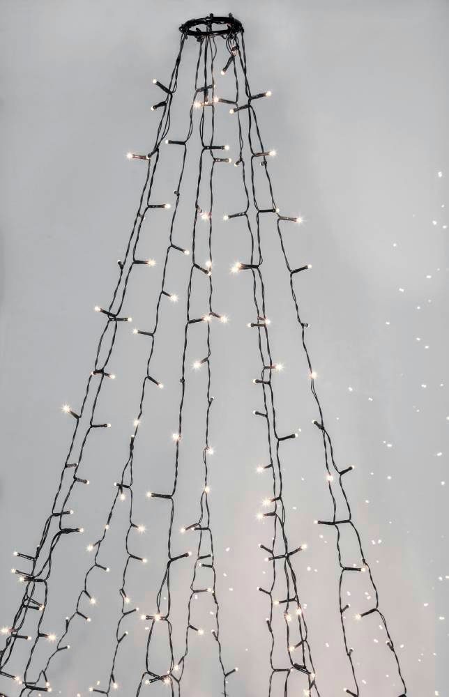 / WHITE, LED-Baummantel / Beleuchtung Weihnachtsdeko, Lichterkette EGLO grün ICE 360X0,064W LED Christbaumschmuck, CRISPY 360-flammig, / Weihnachten -