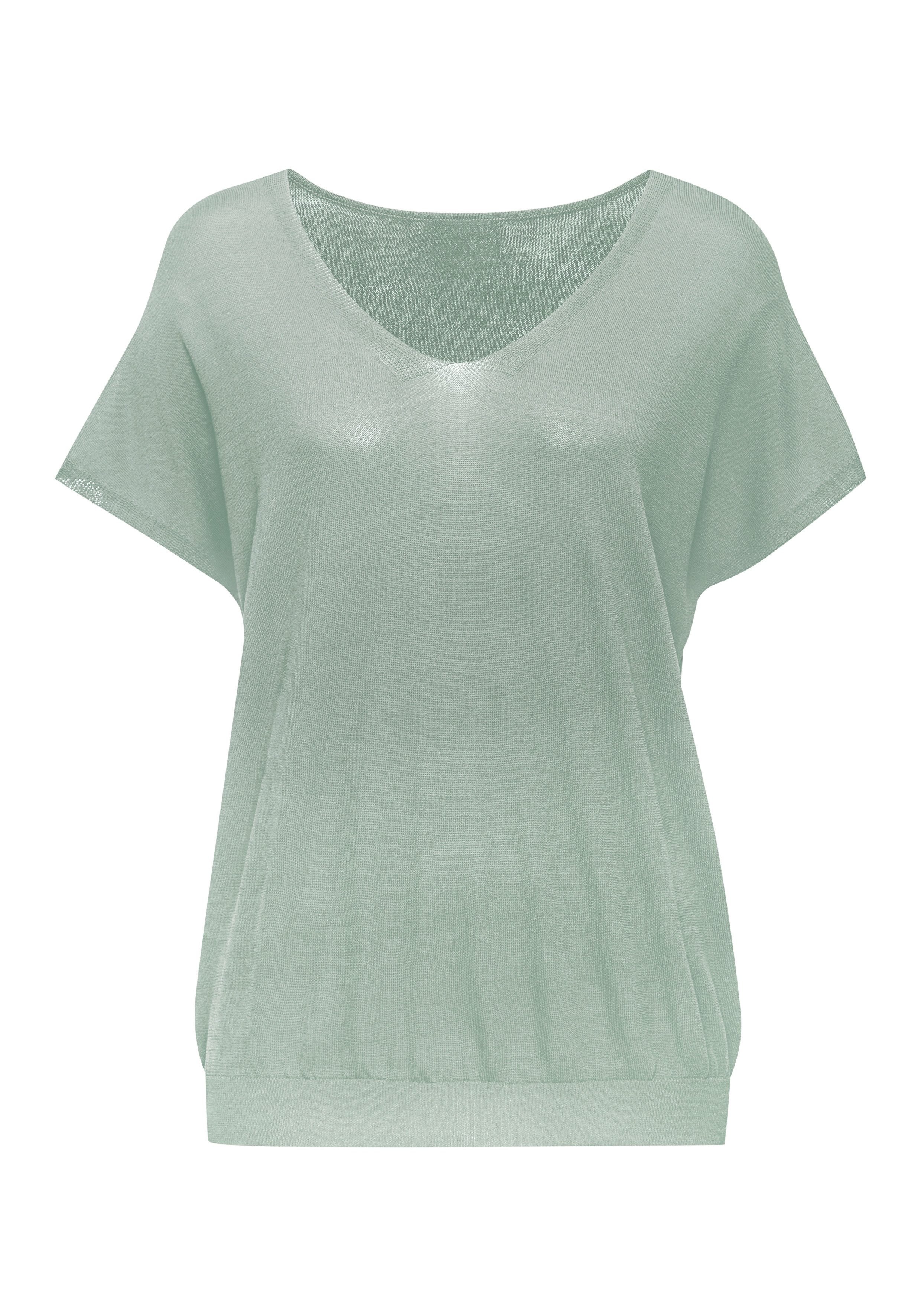Vivance by Lascana Kurzarmpullover aus Feinstrick, lockeres Strickshirt. € 29,99