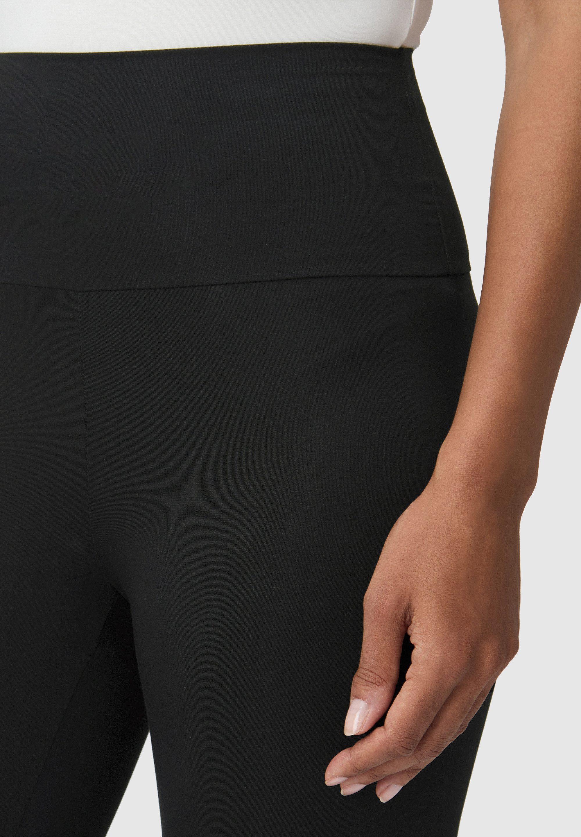 Les Lunes Leggings Luna 3/4 Leggings (Maya Leggings) Bambusviskose, 3/4 Länge, elastischer hoher Bund, bequeme Passform