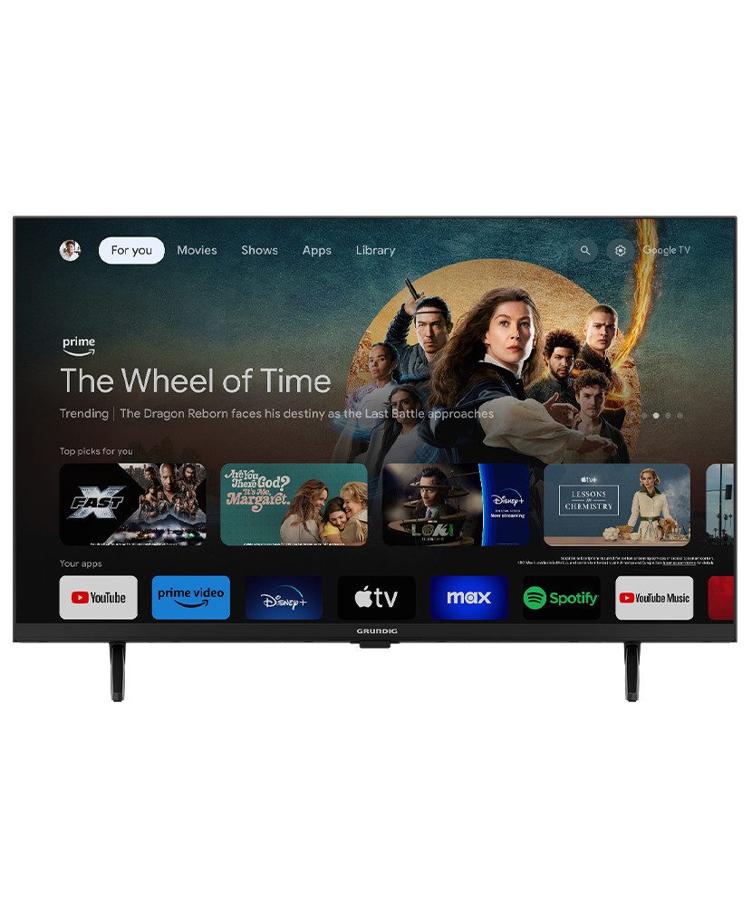 Grundig 40 GFB 6440 LED-Fernseher (100 cm/40 Zoll, Full HD, Google TV, Full HD, Google TV, Magic Fidelity, Bluetooth, Hey Google)