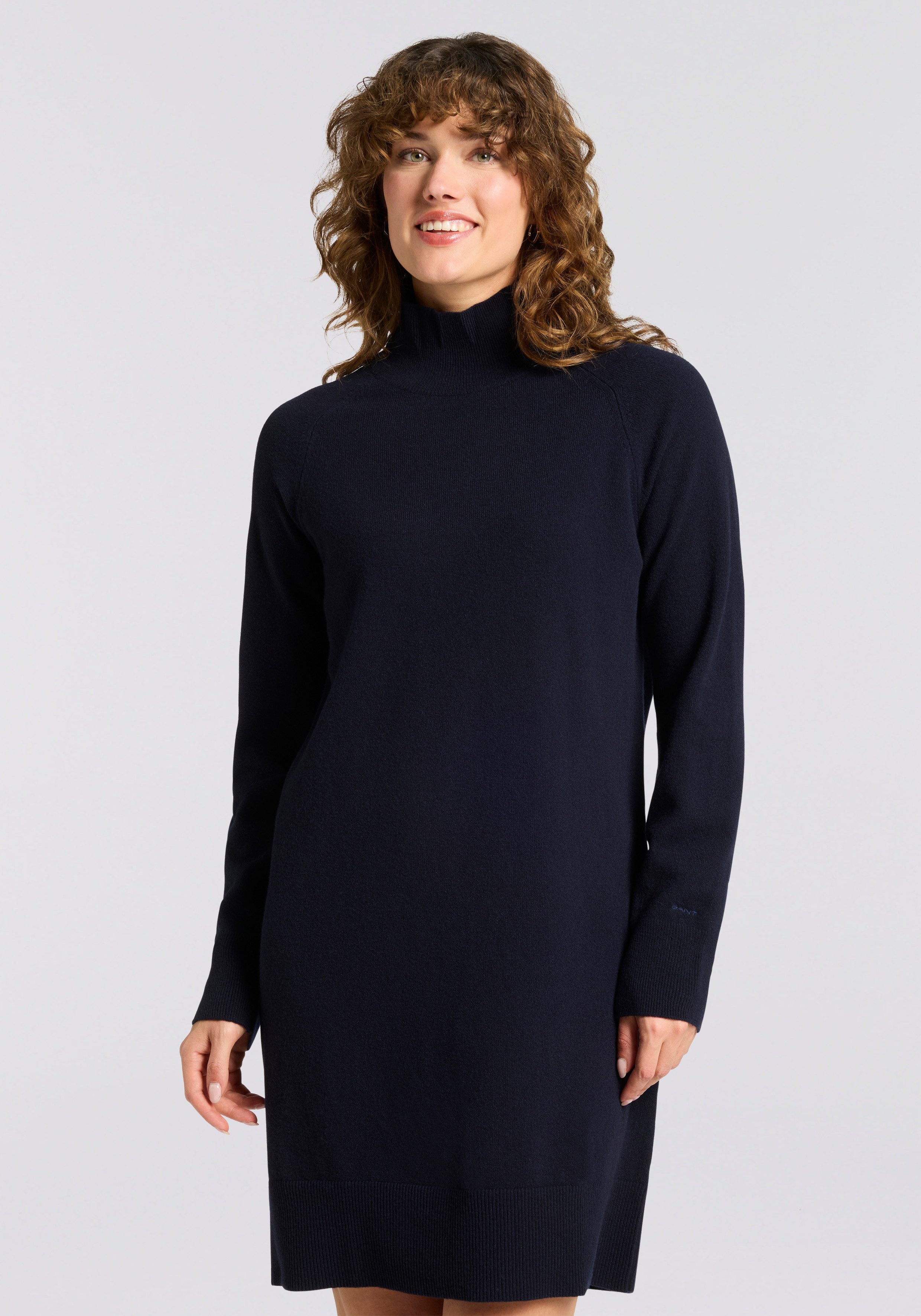 Gant Strickkleid SUPERFINE LAMBSWOOL KNIT Winterkleid, günstig online kaufen