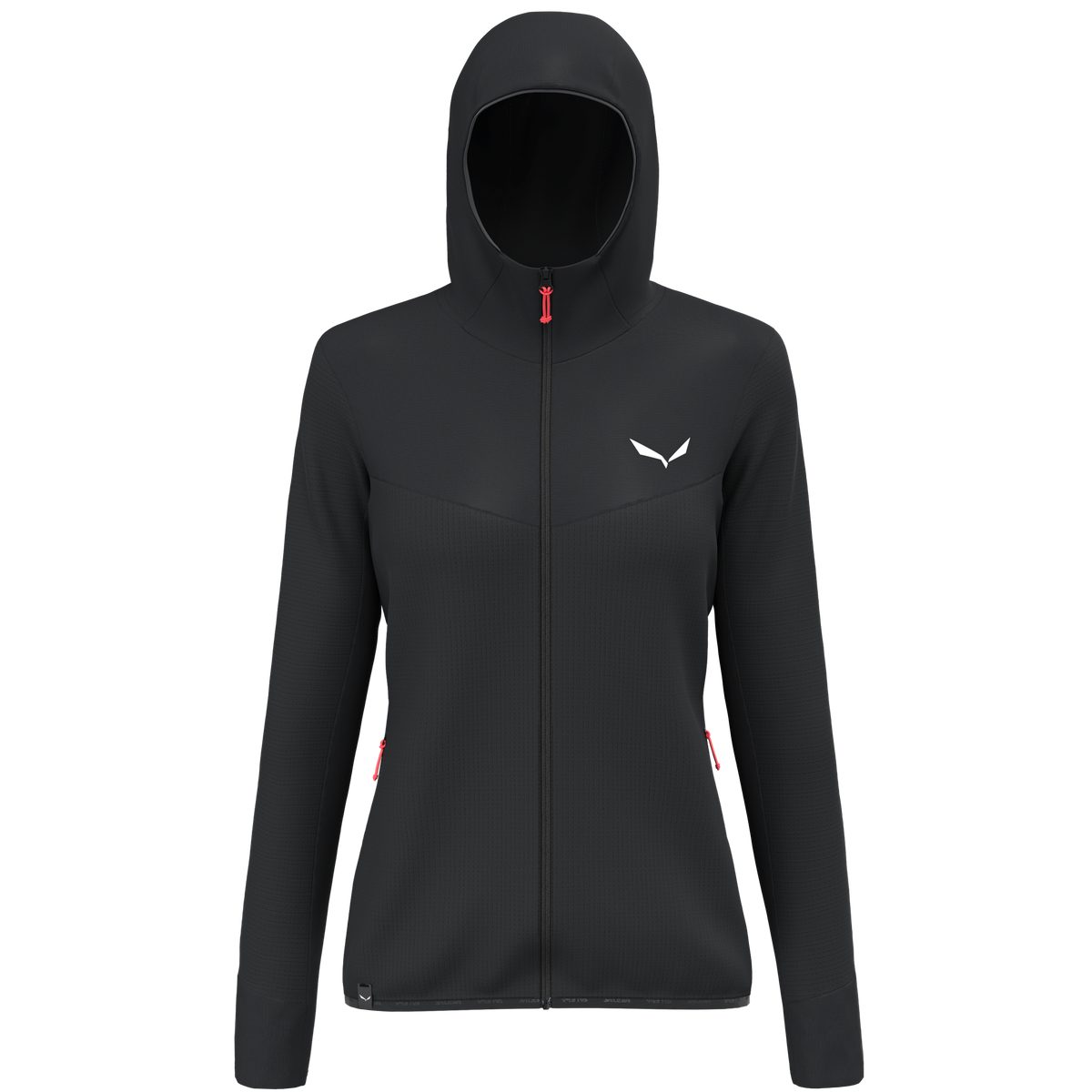 Salewa Funktionsjacke Puez Waffle Hybrid Polarlite Kapuzenjacke Damen - Salewa