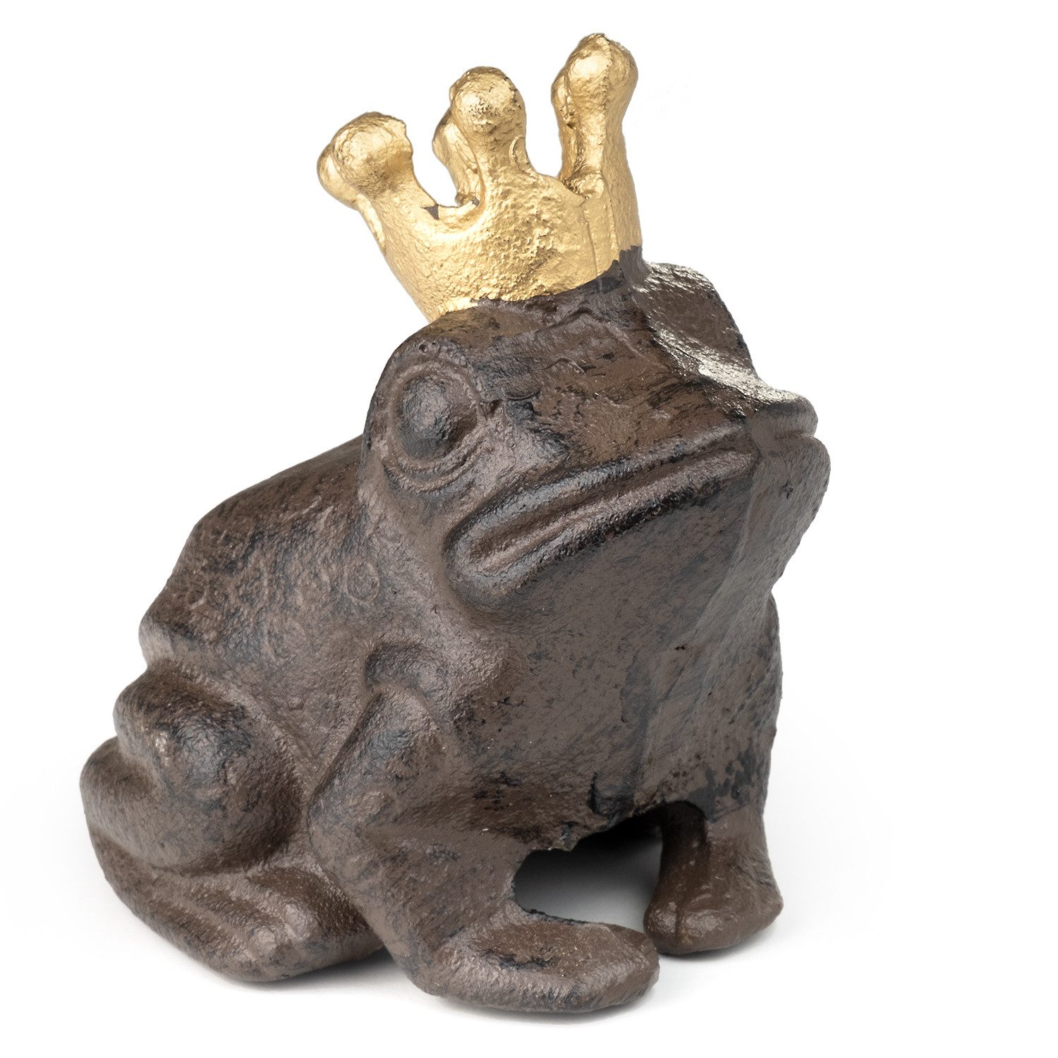 Moritz Dekofigur Froschkönig Figur, Polyresin Figuren Deko Geschenk Geometr günstig online kaufen