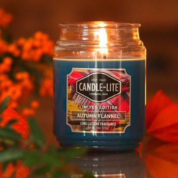 Candle-lite™ Duftkerze Duftkerze Autumn Flannel - 510g (Einzelartikel)