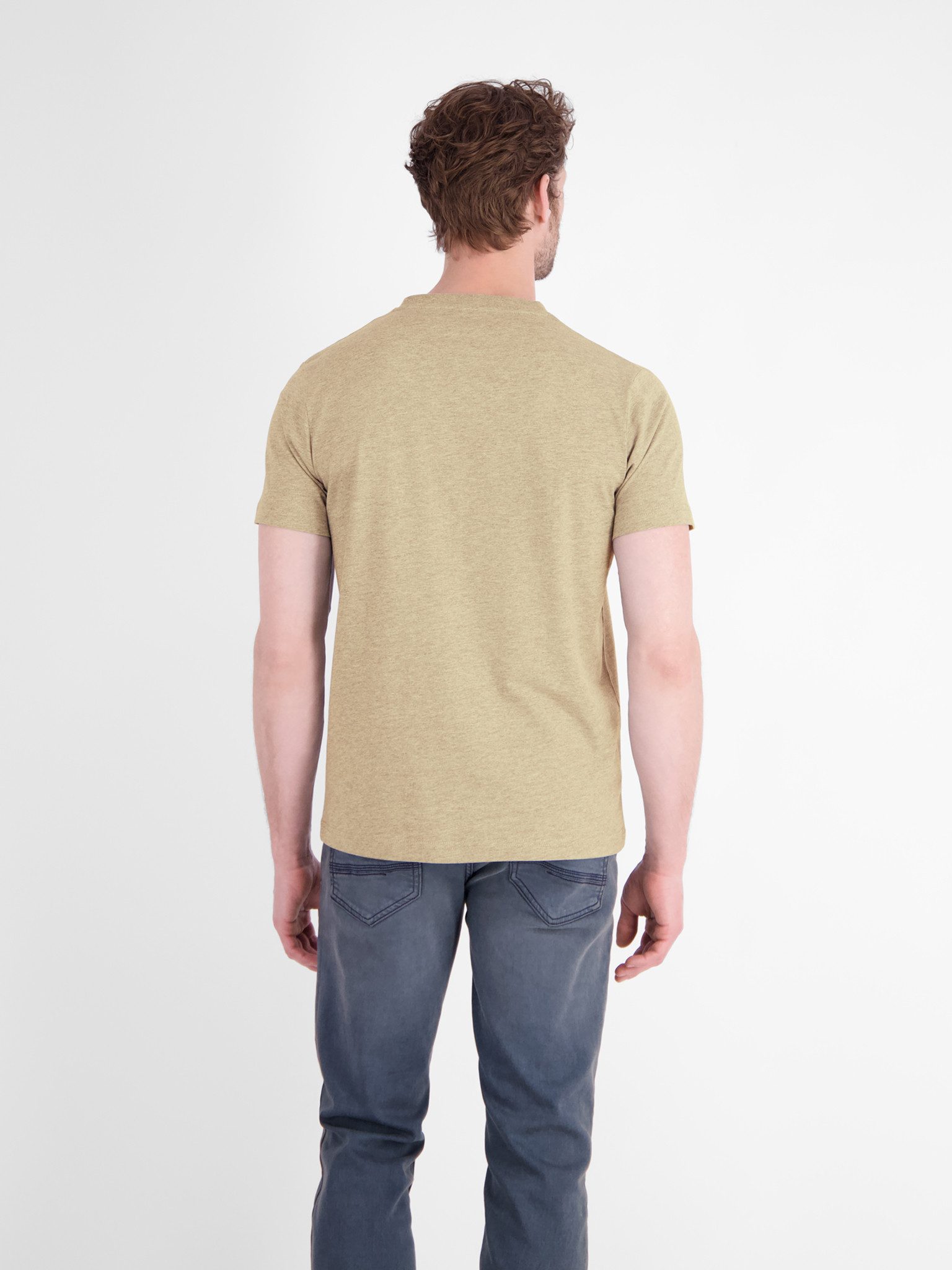 LERROS Kurzarmshirt Sommershirt mit Schriftzug