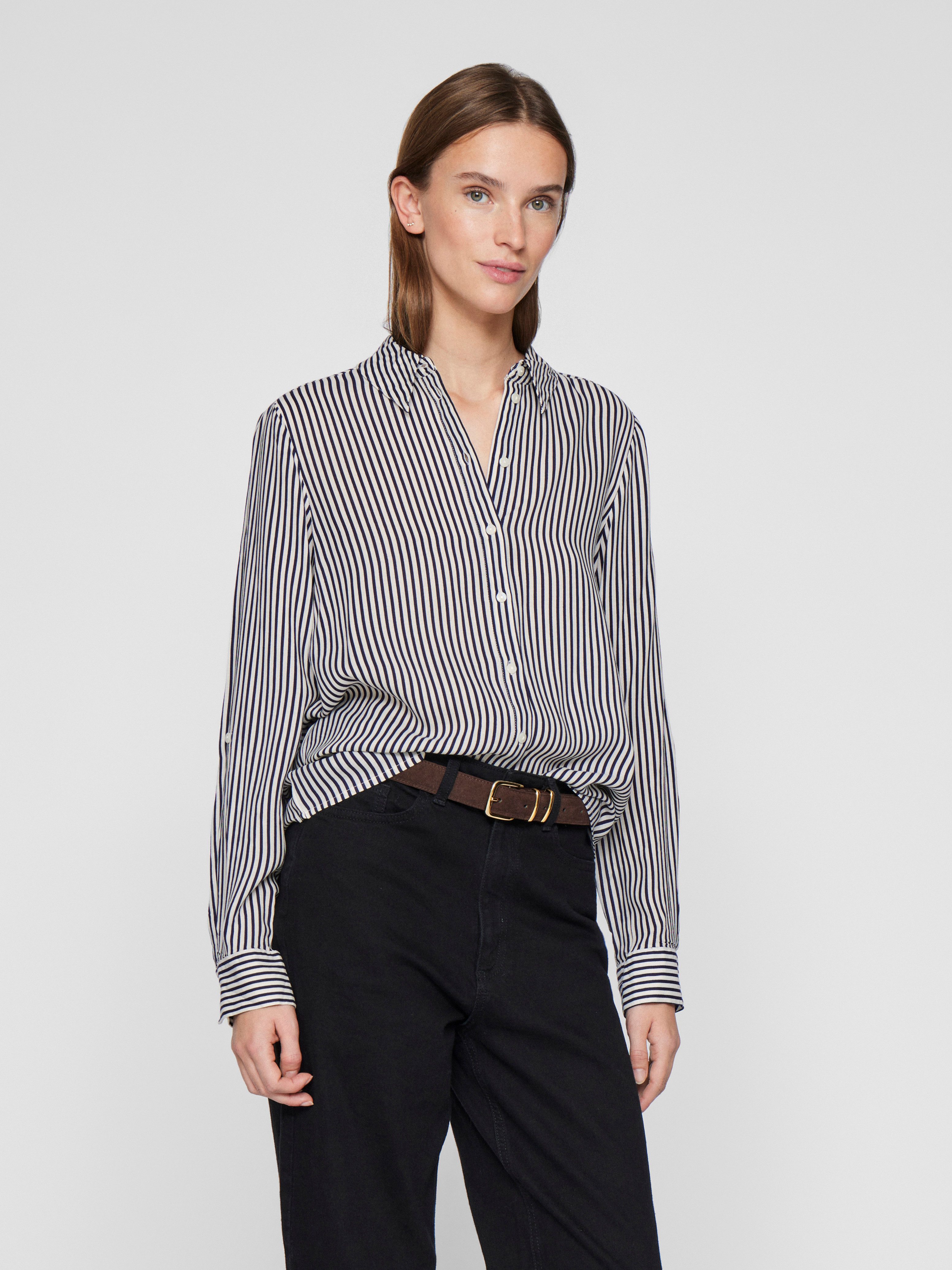 Vila Langarmbluse VIROSA L/S SHIRT - günstig online kaufen