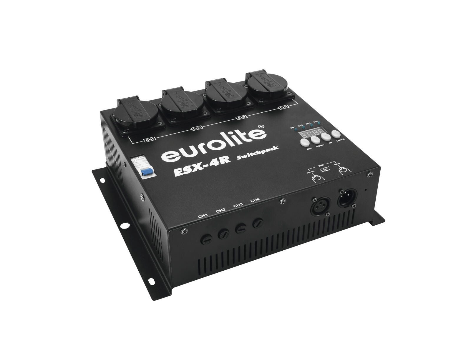 Discolicht EUROLITE ESX-4R DMX RDM Switchpack