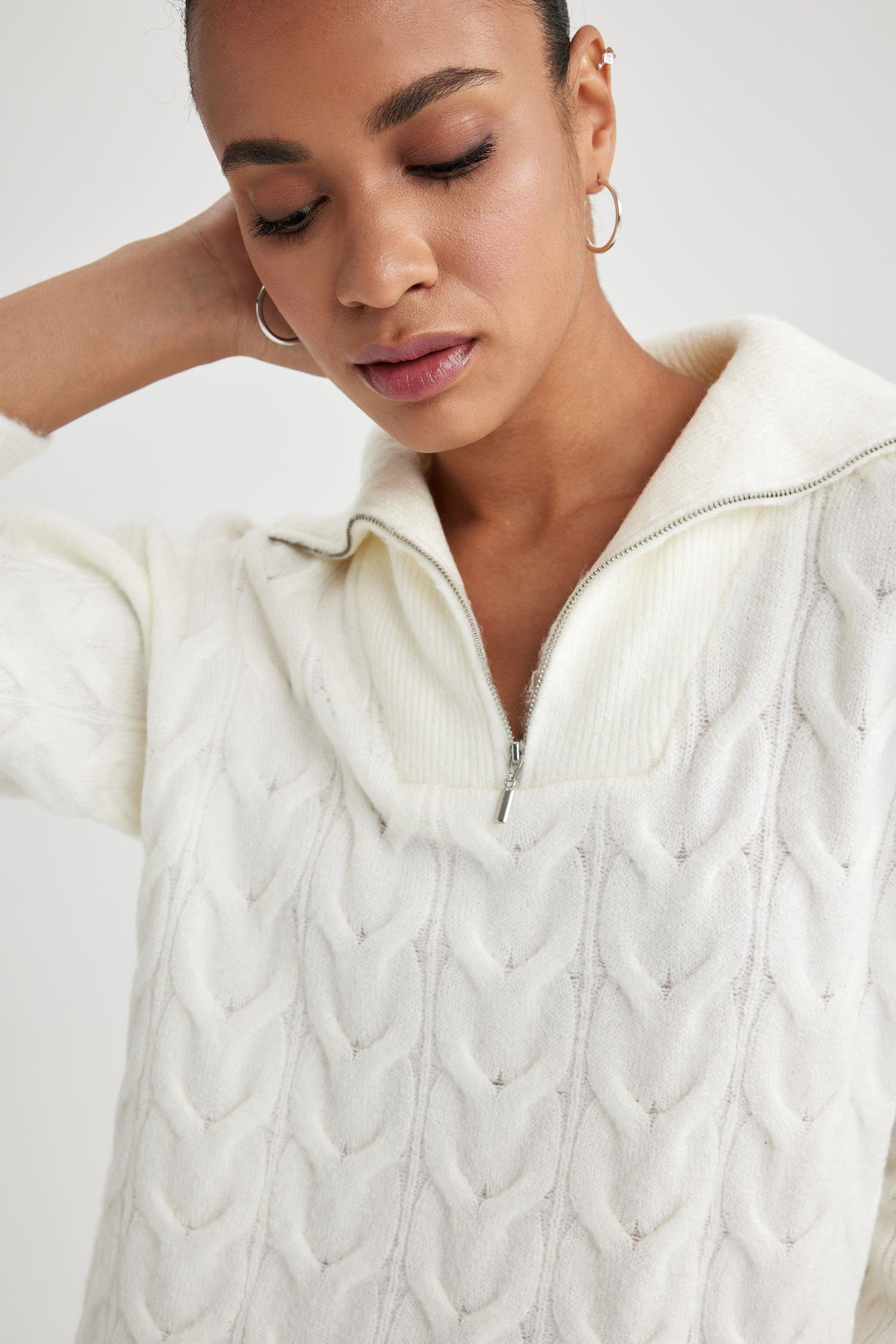 Strickpullover FIT DeFacto Damen OVERSIZE Strickpullover