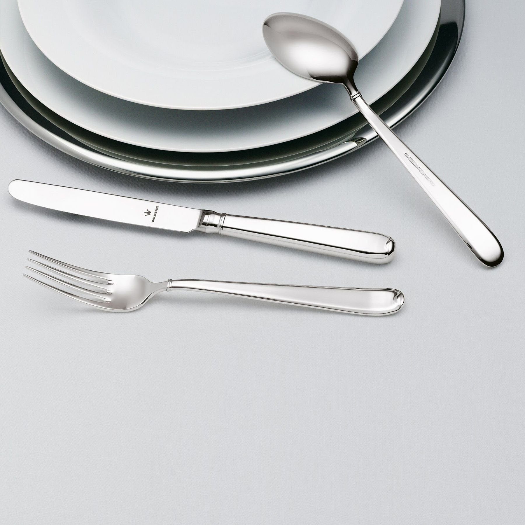 Besteck-Set (4-tlg), 180g Royal Versilberung