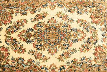 Wollteppich Rafsanjan Teppich handgeknüpft beige, morgenland, rechteckig, Höhe: 8 mm