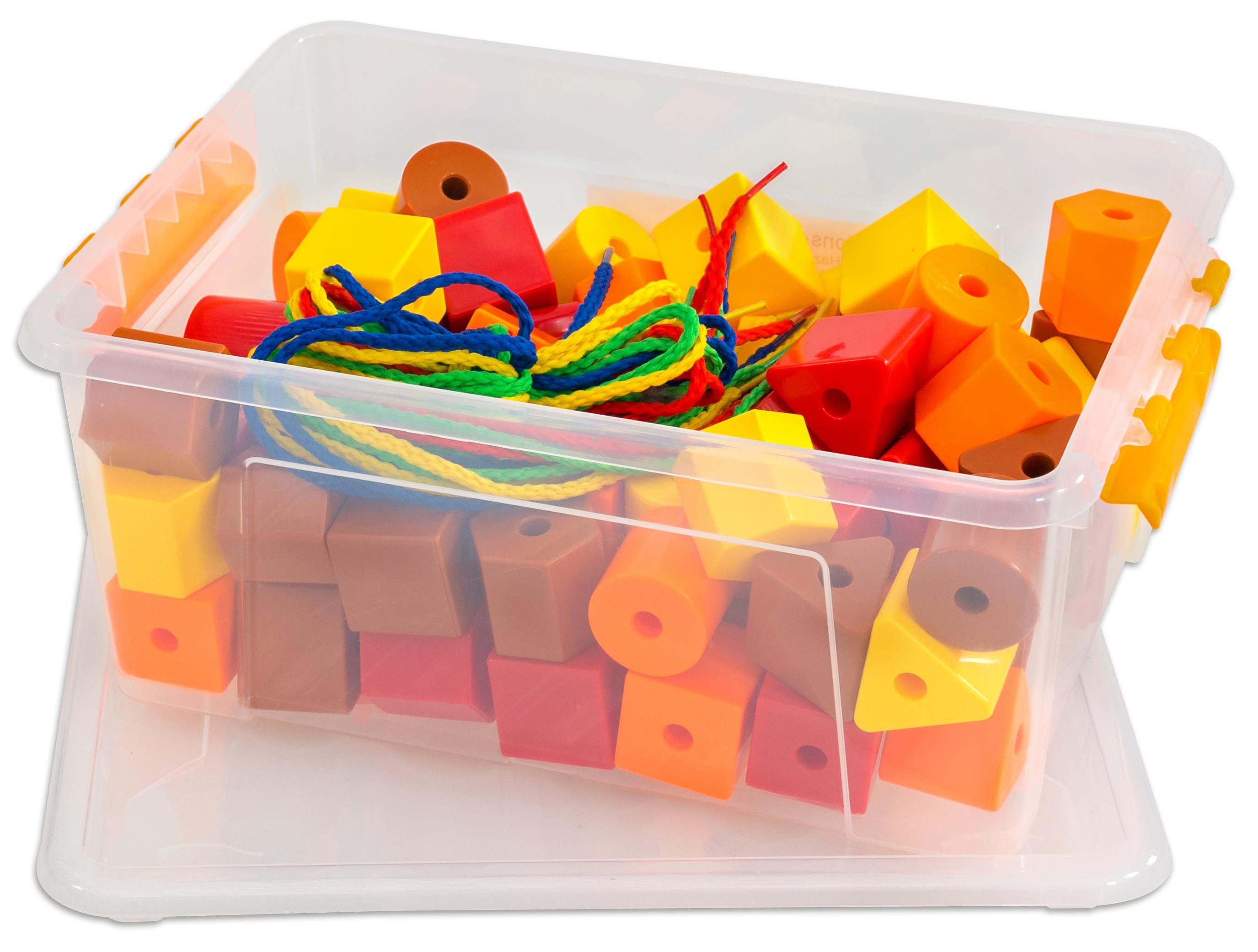 Betzold Bastelperlen Fädelperlen, groß, 90 Stück