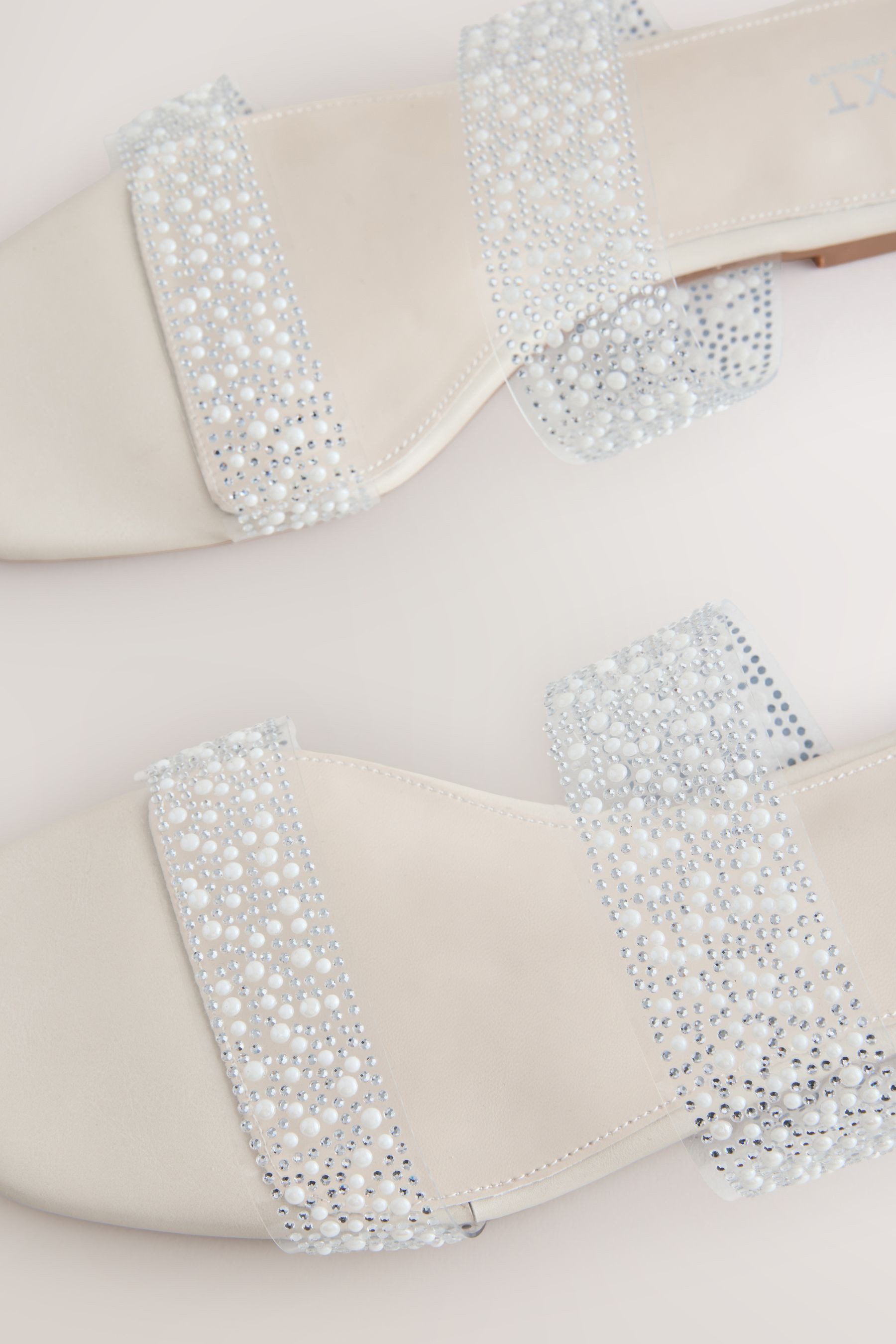 Next Forever Comfort® Sandaletten mit Perlendetail Sandale (1-tlg)