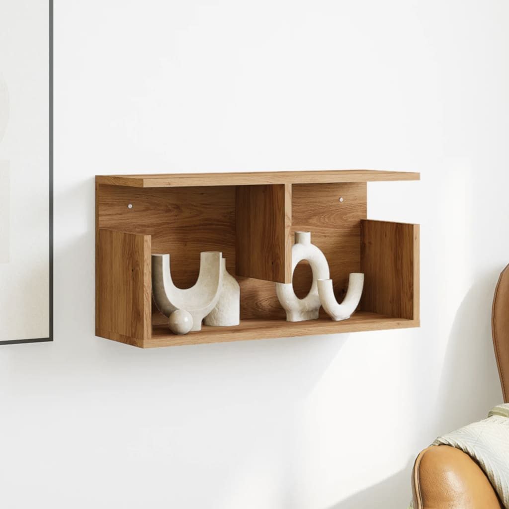 vidaXL Regal Wandschrank 60x20x30 cm Artisan-Eiche günstig online kaufen