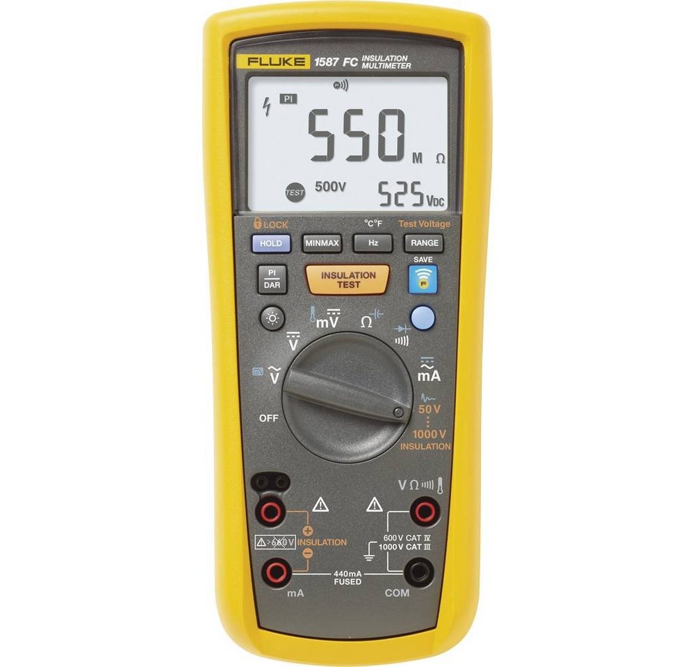 Thumbnail - Fluke Multimeter Isolations-Multimeter 1587 FC/62MAX-Set