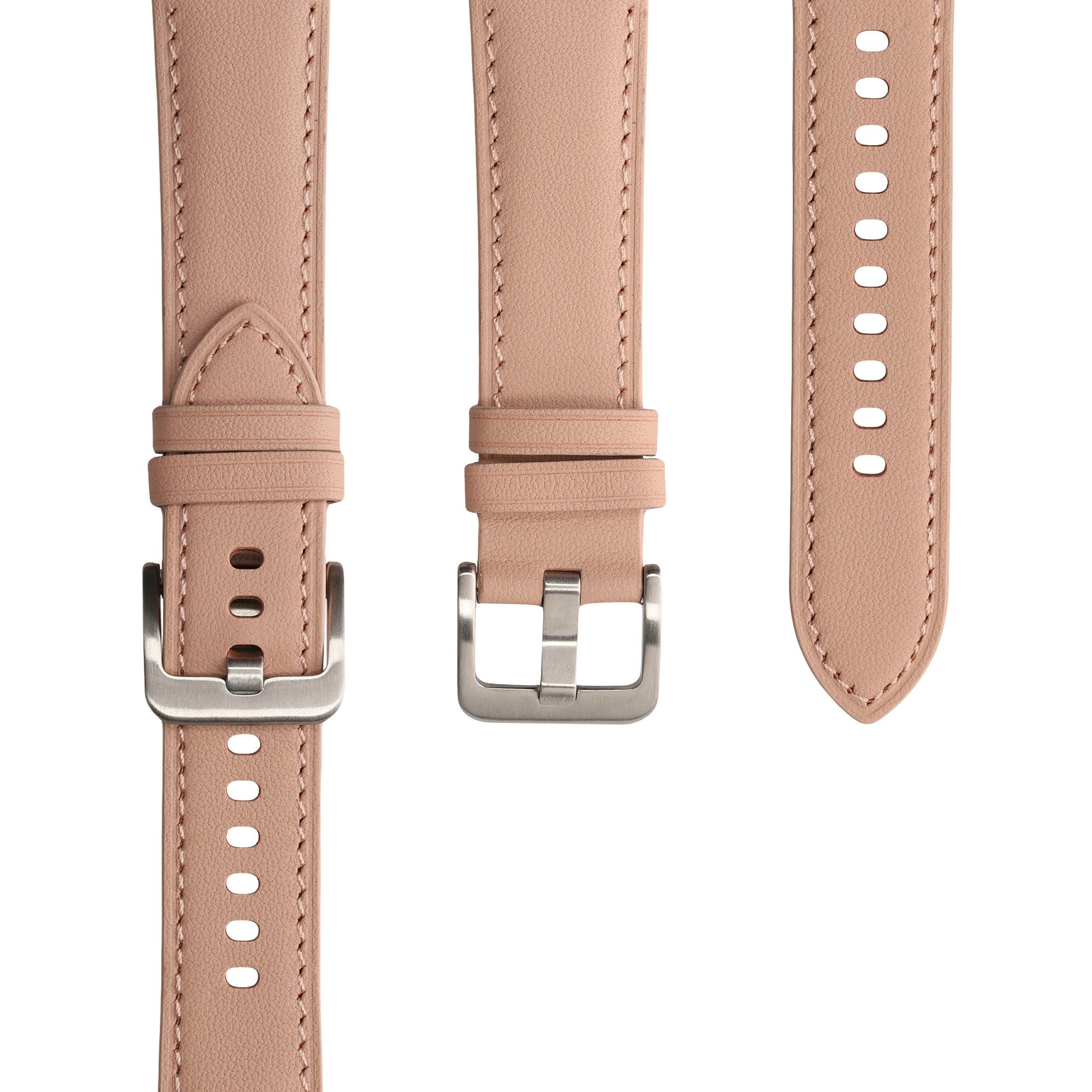 kwmobile kwmobile Echtleder Uhrenarmband für Huami Amazfit GTR Mini / GTS 4 Smartwatch, 1-tlg., Leder Armband für Huami Amazfit GTR Mini / GTS 4 Mini / GTS 3 /