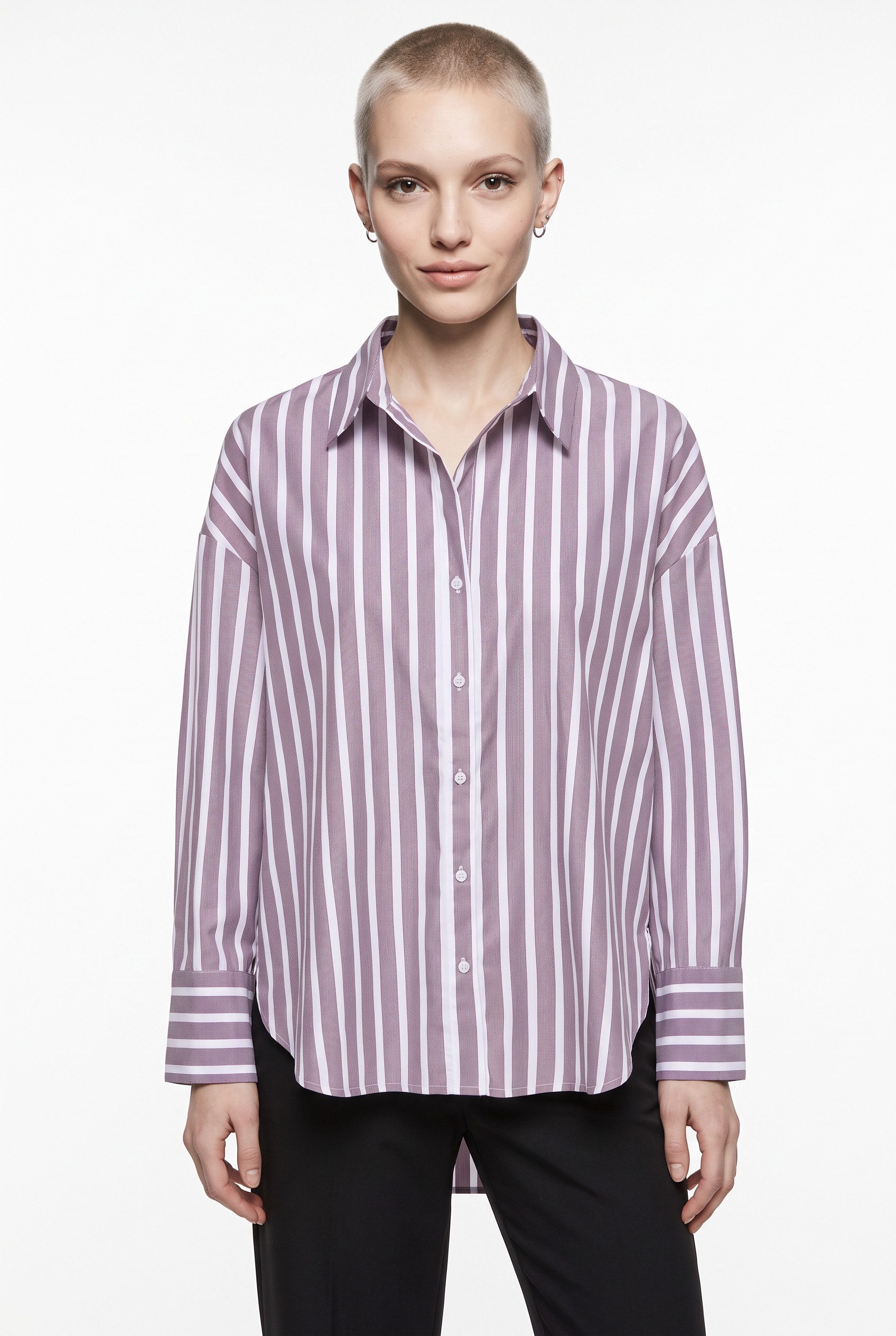 ONLY Hemdbluse ONLOREGON ALVA LS REG SHIRT NOOS WVN Materialmix, regular fit