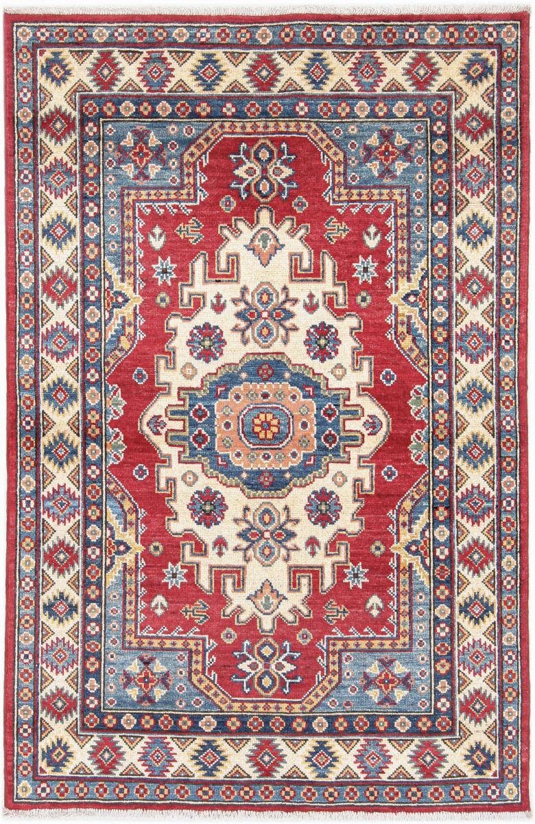 Orientteppich Kazak 97x149 Handgeknüpfter Orientteppich, Nain Trading, rechteckig, Höhe: 5 mm