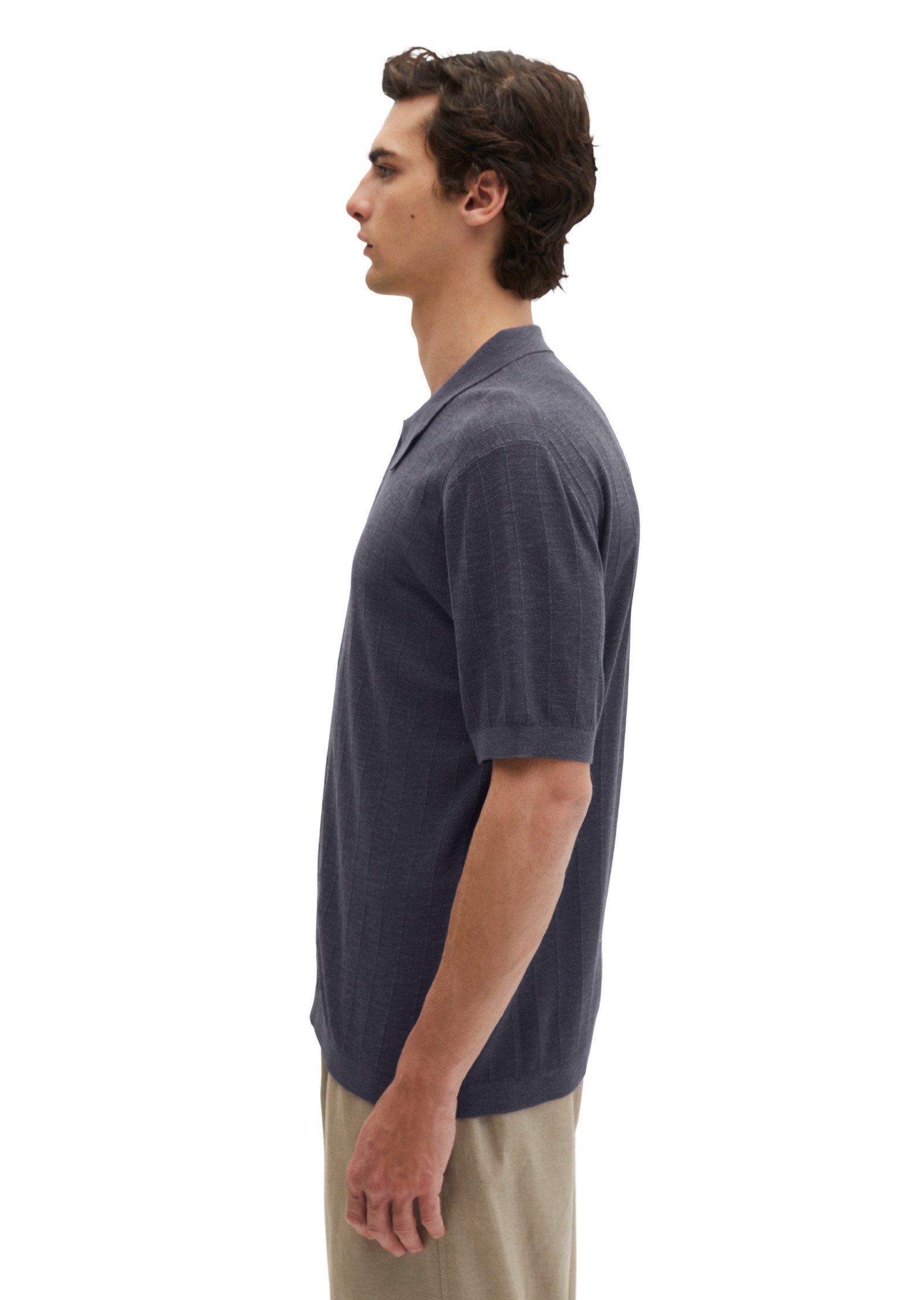 Marc O'Polo Cardigan aus Bio-Baumwolle und Leinen