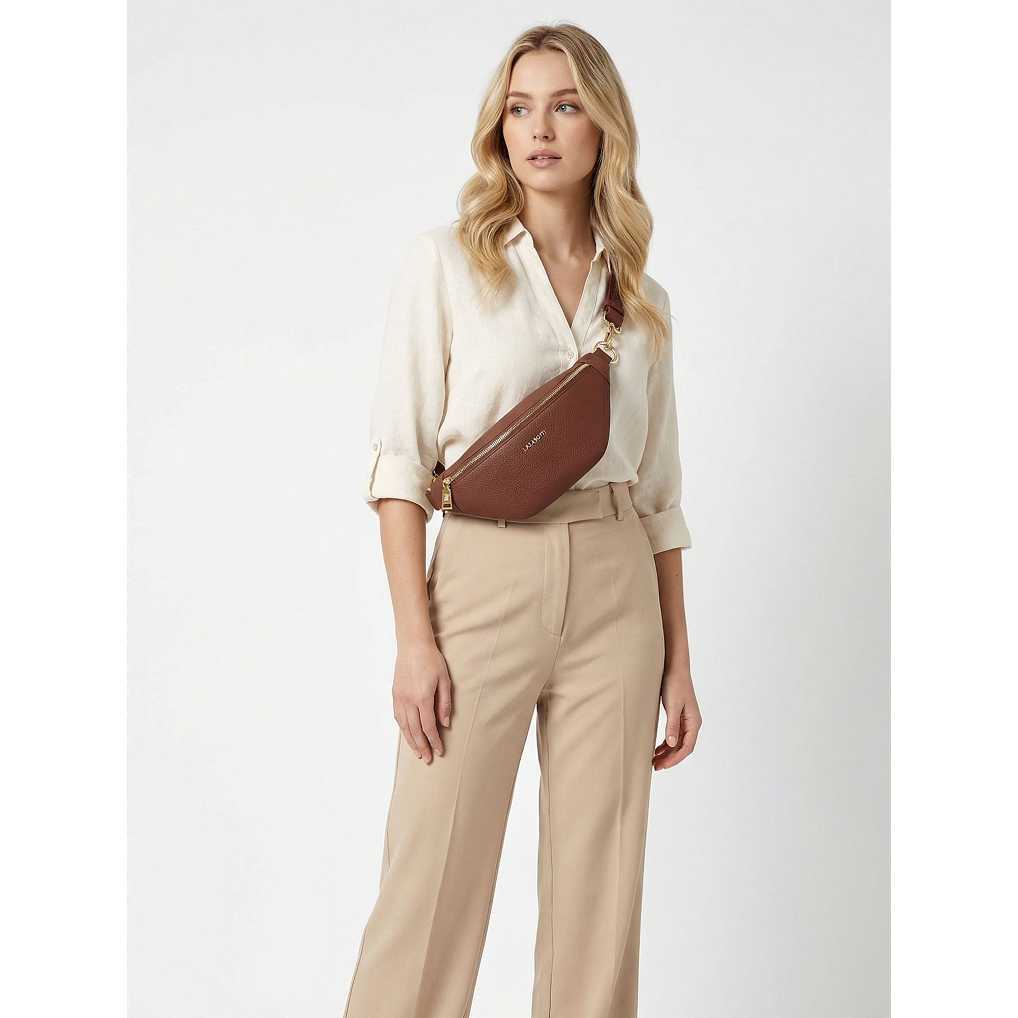 Lazarotti Gürteltasche Bologna Leather, Leder