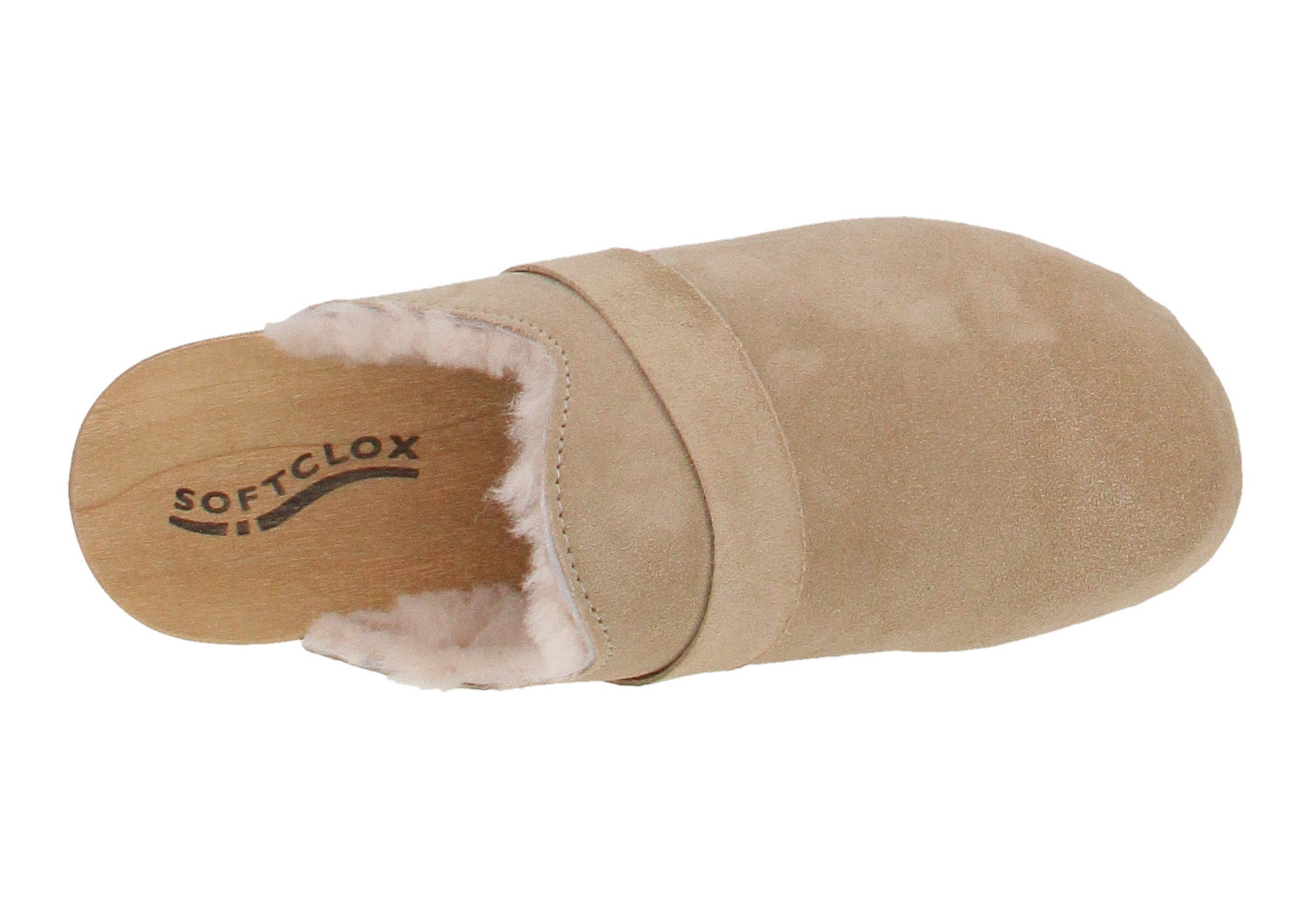 Softclox Softclox S3525 Taira Kaschmir - Damen Schuhe offene Schuhe - 12-taupe Sandale