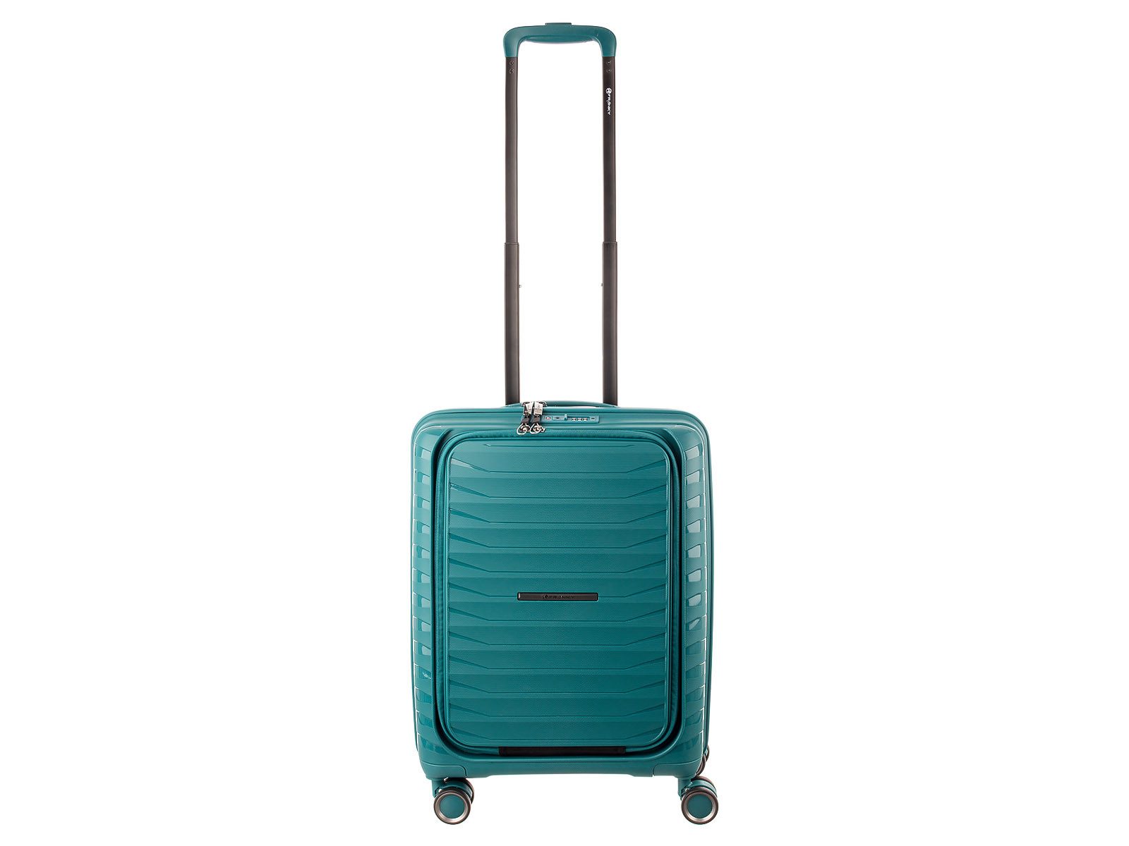 Franky Hartschalen-Trolley PP15-55-L Spinner Gr. S, 4 Rollen, mit Laptopfach