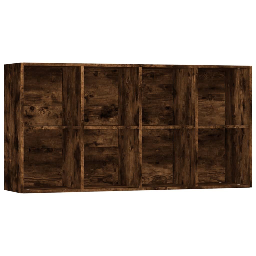 vidaXL 1-tlg. 66×30×130 Bücherregal/Sideboard Holzwerkstoff, cm Bücherregal Räuchereiche