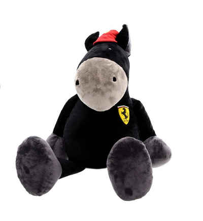 Nici Kuscheltier Plüschfigur - Pferd Ferrari Edition (schwarz, 80cm)