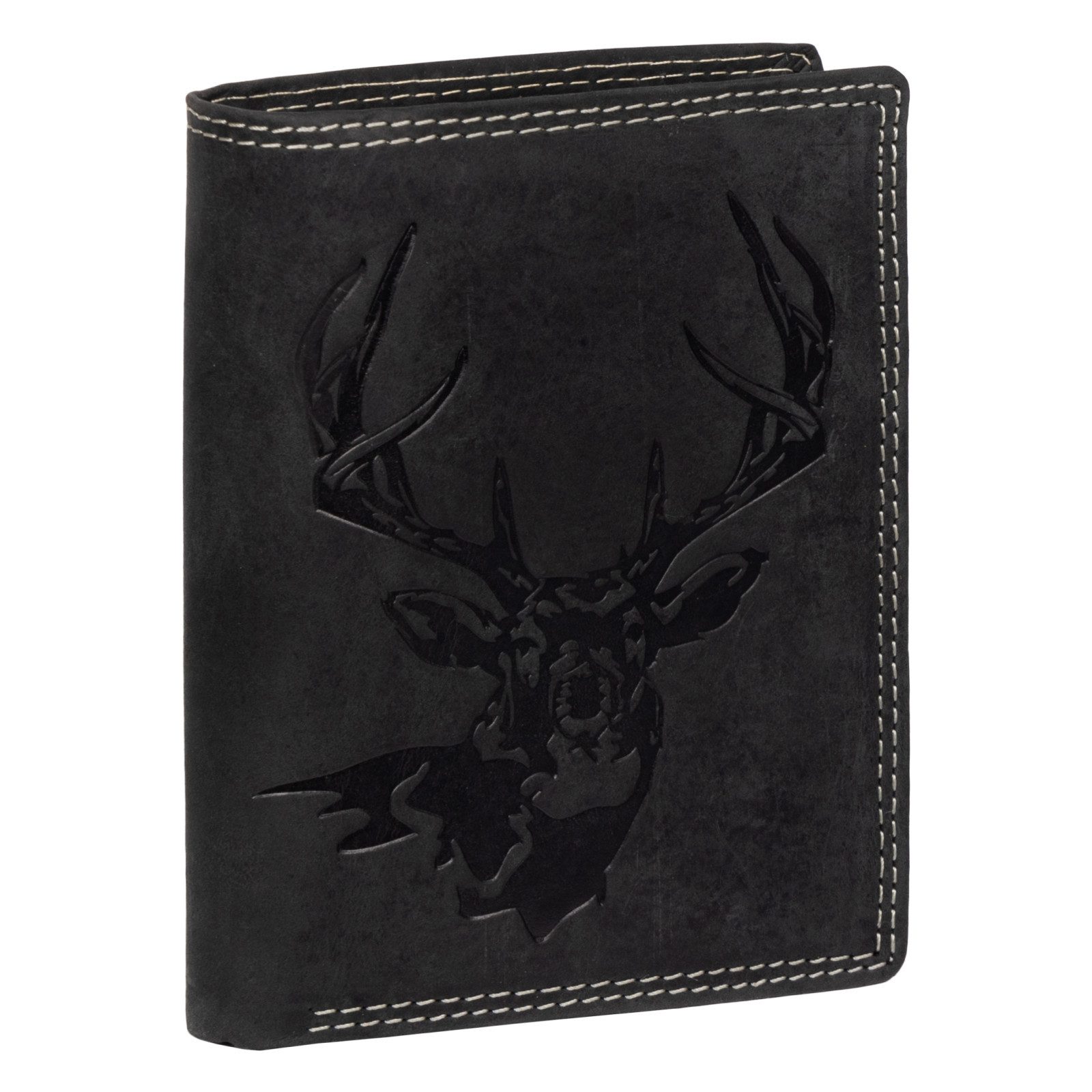 EAAKIE Geldbörse RFID Büffel Echt Leder Geldbörse Portemonnaie Herren mit M günstig online kaufen