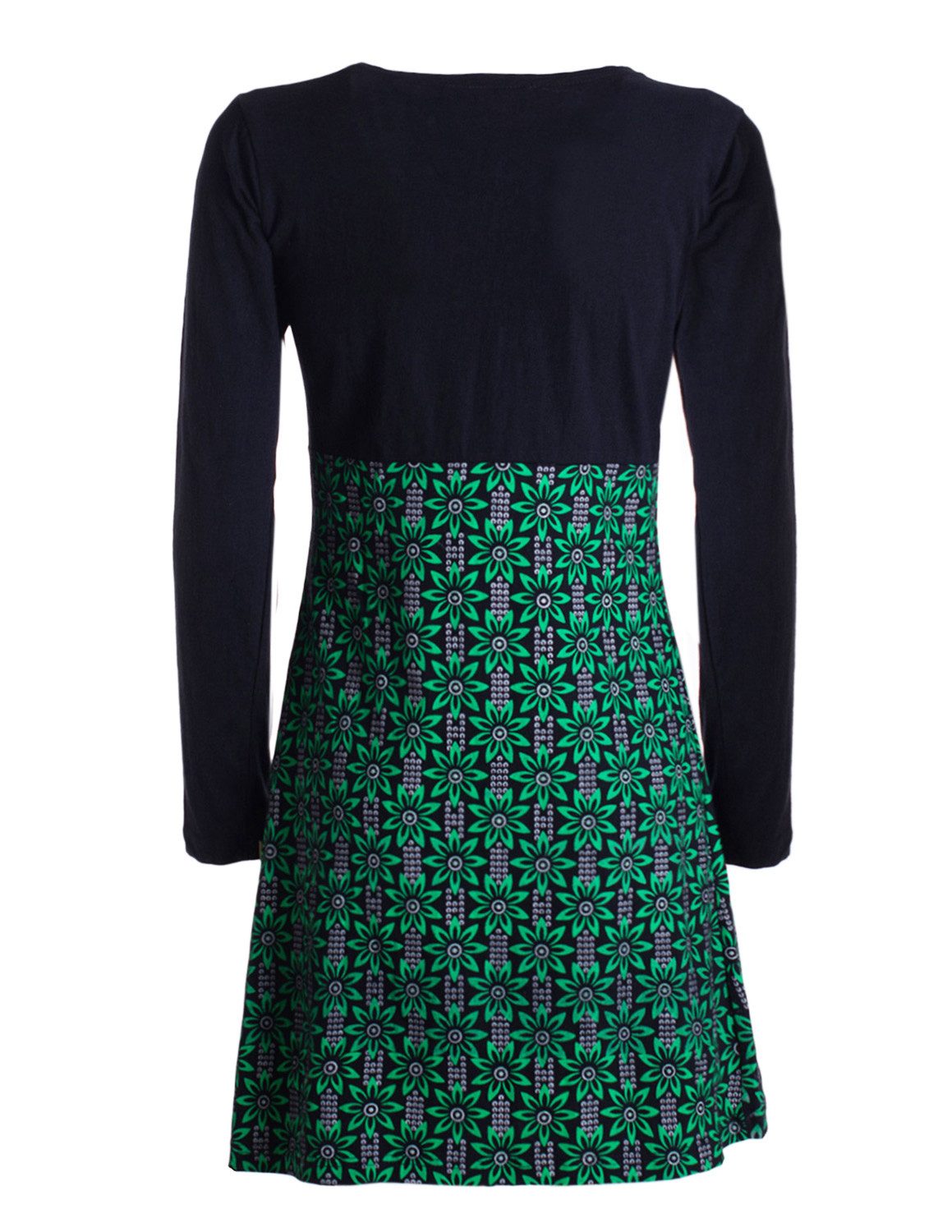 Vishes Tunikakleid Damen Langarm Longshirt-Kleid Sweatkleid günstig online kaufen